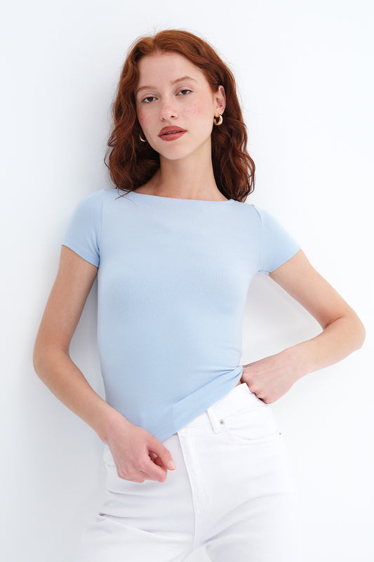 Baby-Blue_Short-Sleeve-Modal-T-shirt-addax