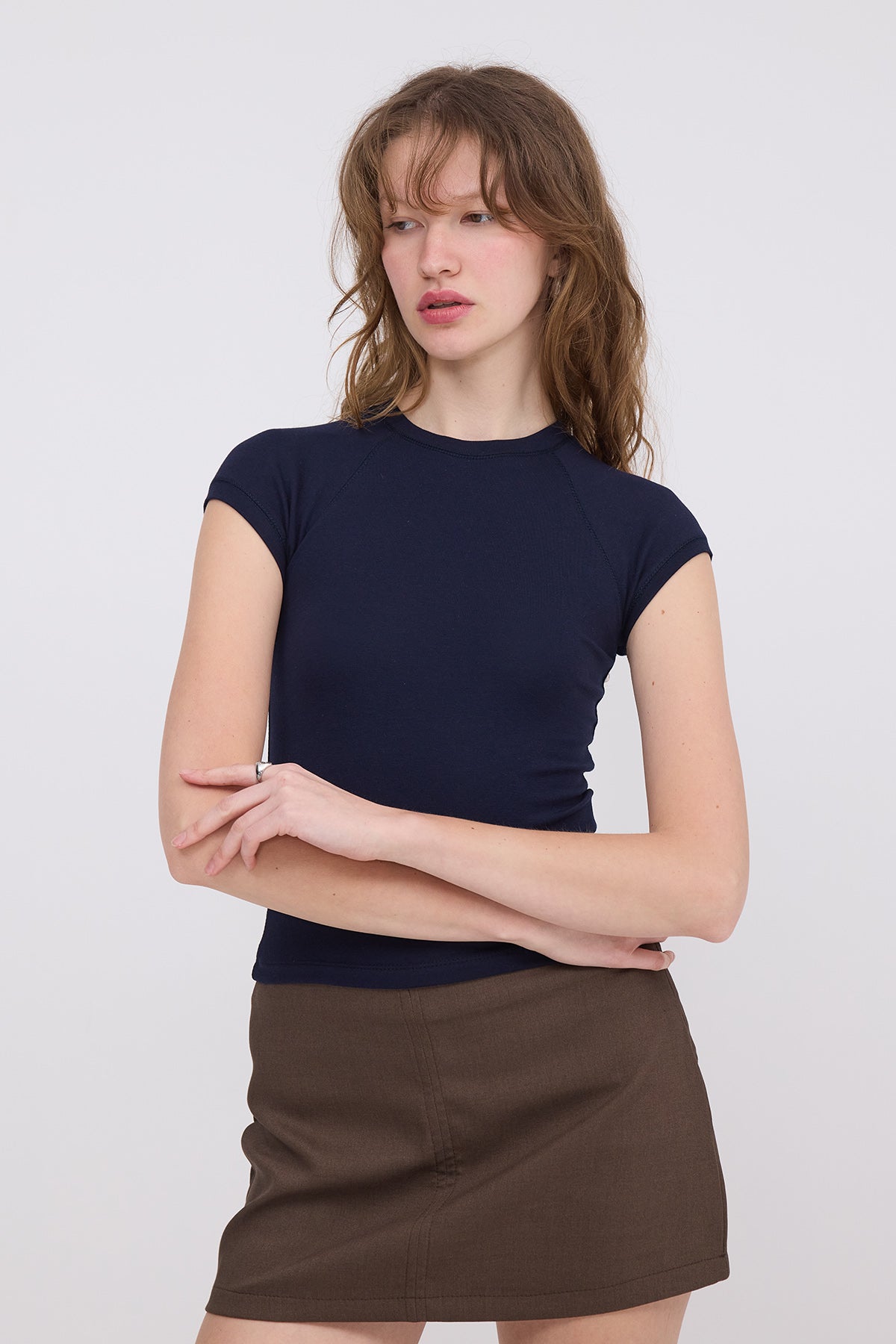 Night-Blue_Crew-Neck-Modal-T-Shirt-addax