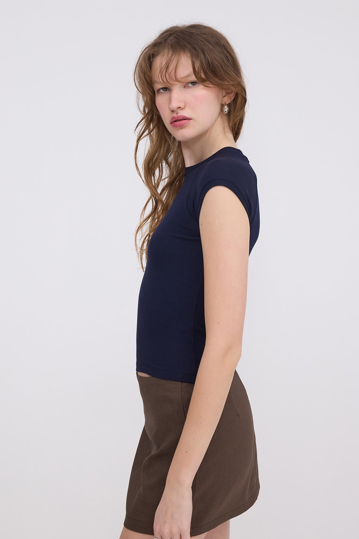 Night-Blue_Crew-Neck-Modal-T-Shirt-addax