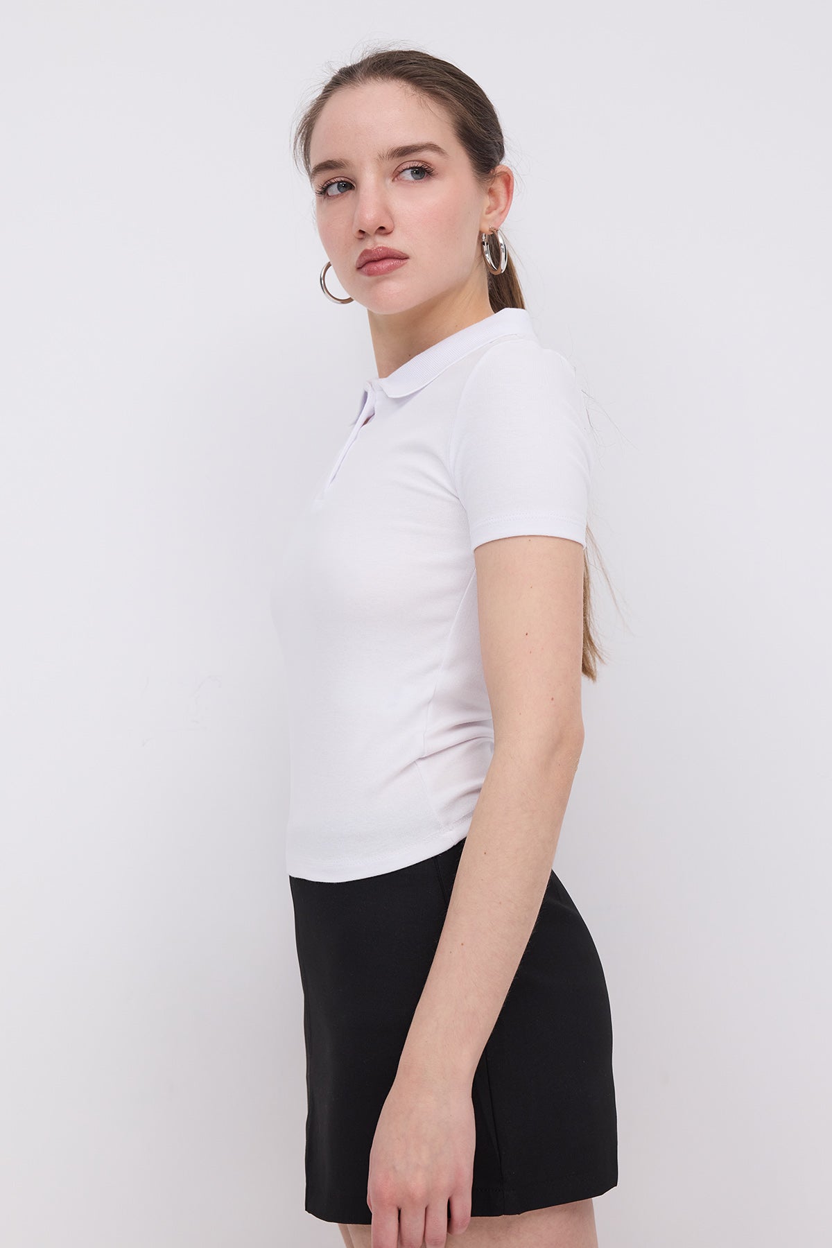 White_Polo-Neck-Modal-T-shirt-addax
