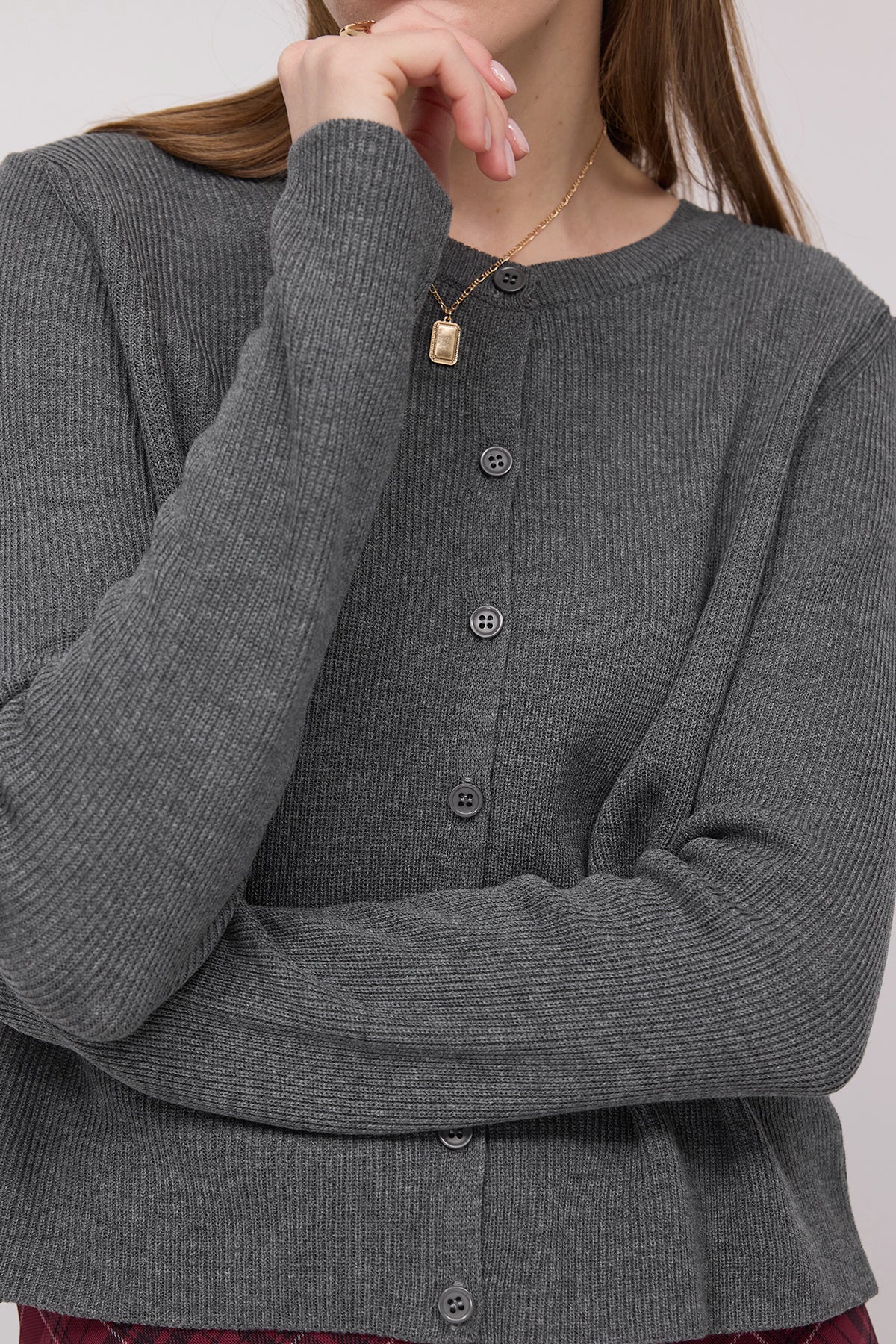 Charcoal_Buttoned-Knitwear-Cardigan-addax