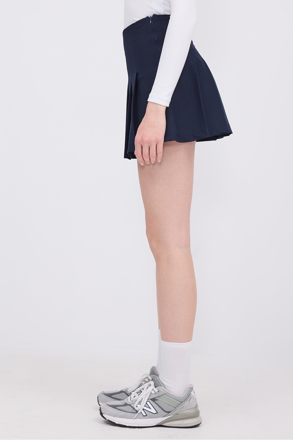 Night-Blue_Pleated-Mini-Skirt-addax