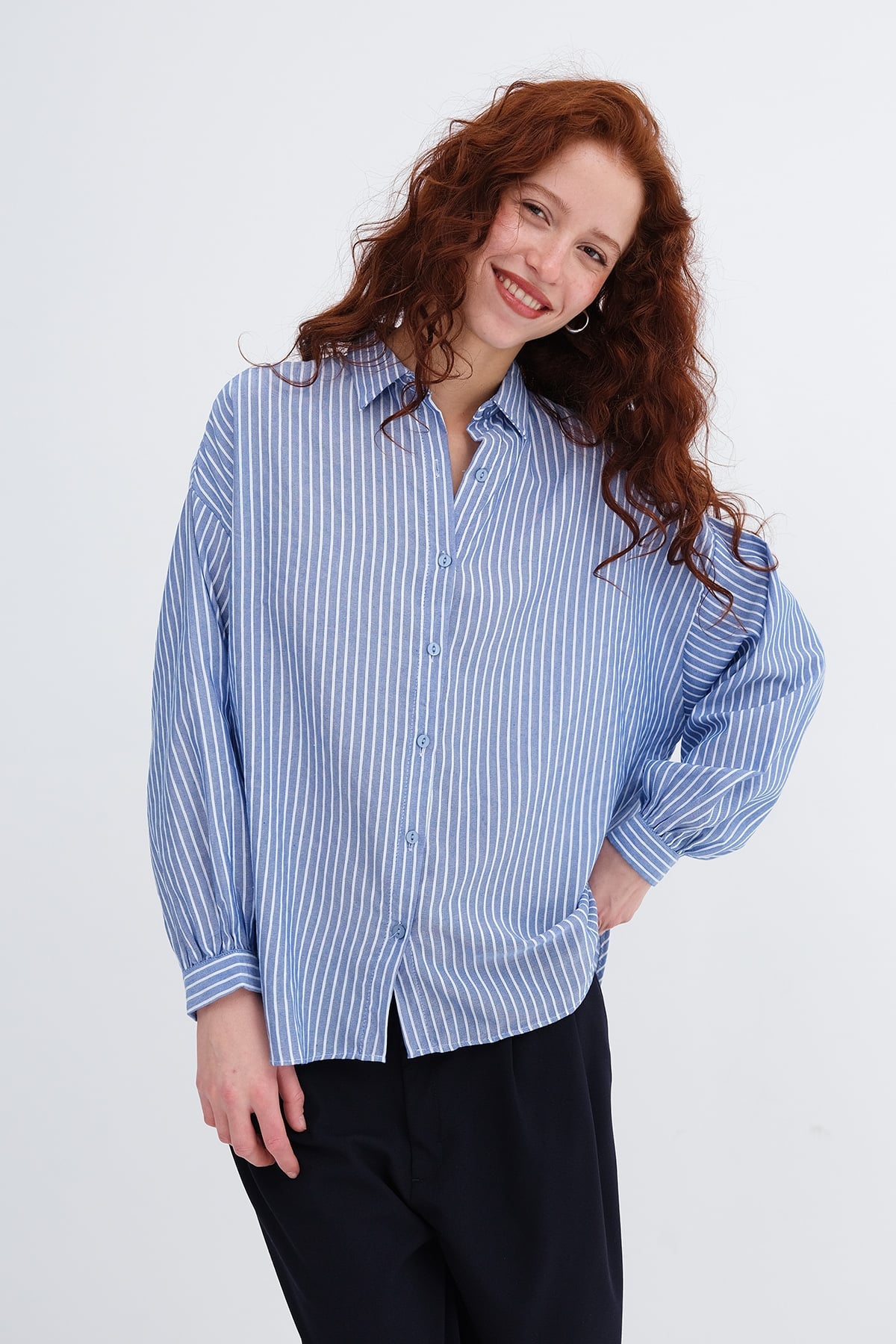 Night-Blue_Oversize-Striped-Shirt-addax