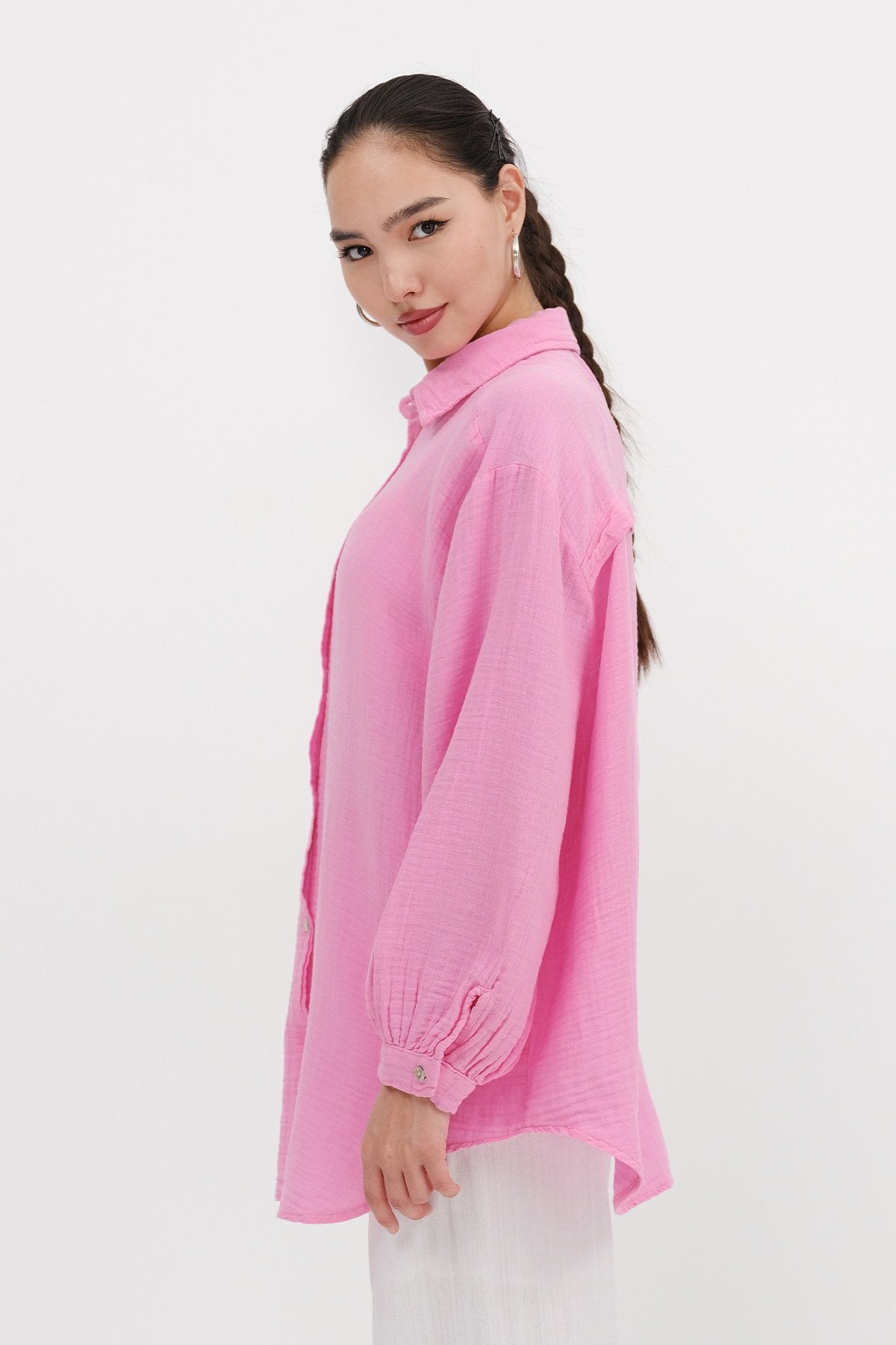 Pink_Oversized-Basic-Shirt-addax