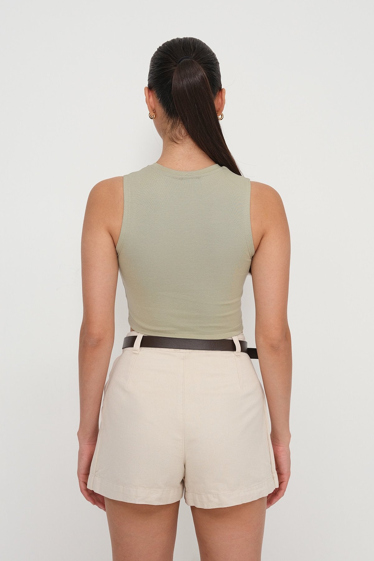 Khaki_Crew-Neck-Crop-Tank-Top-addax