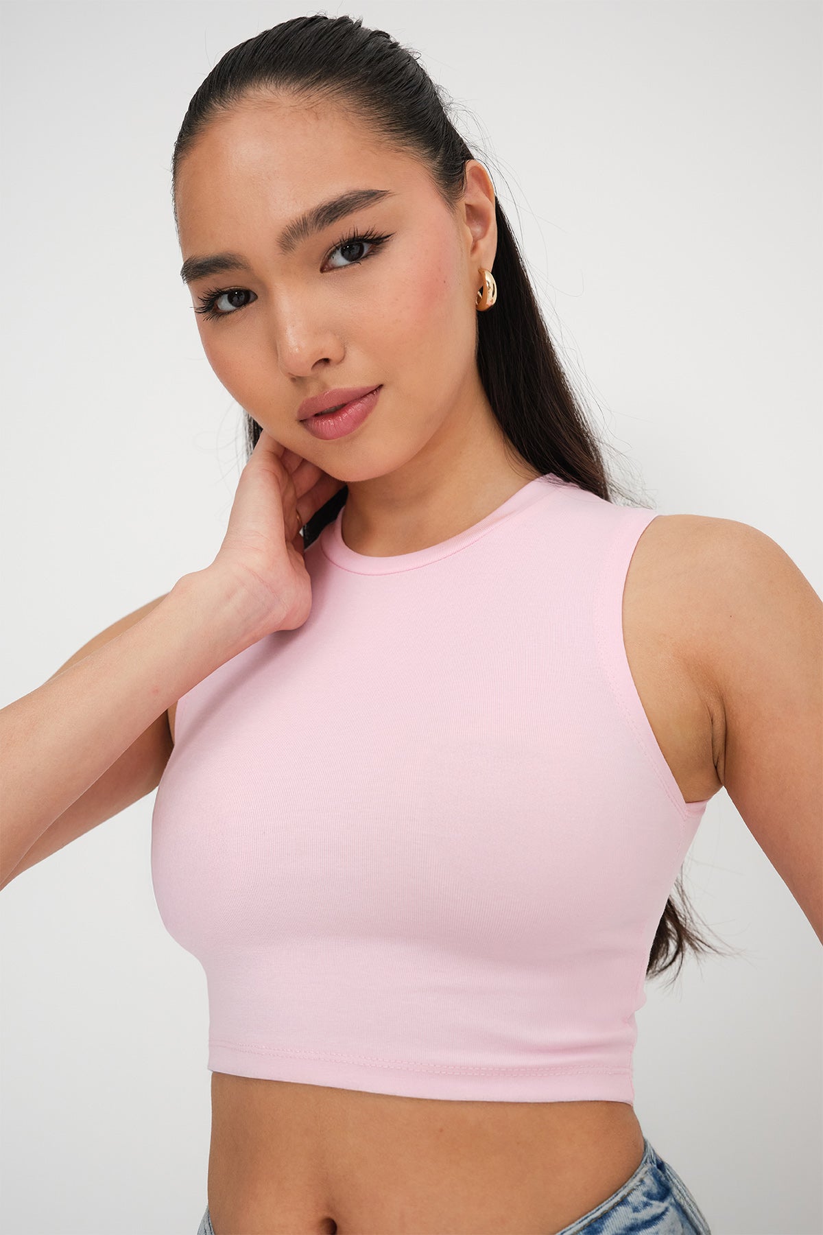 Pink_Crew-Neck-Crop-Tank-Top-addax