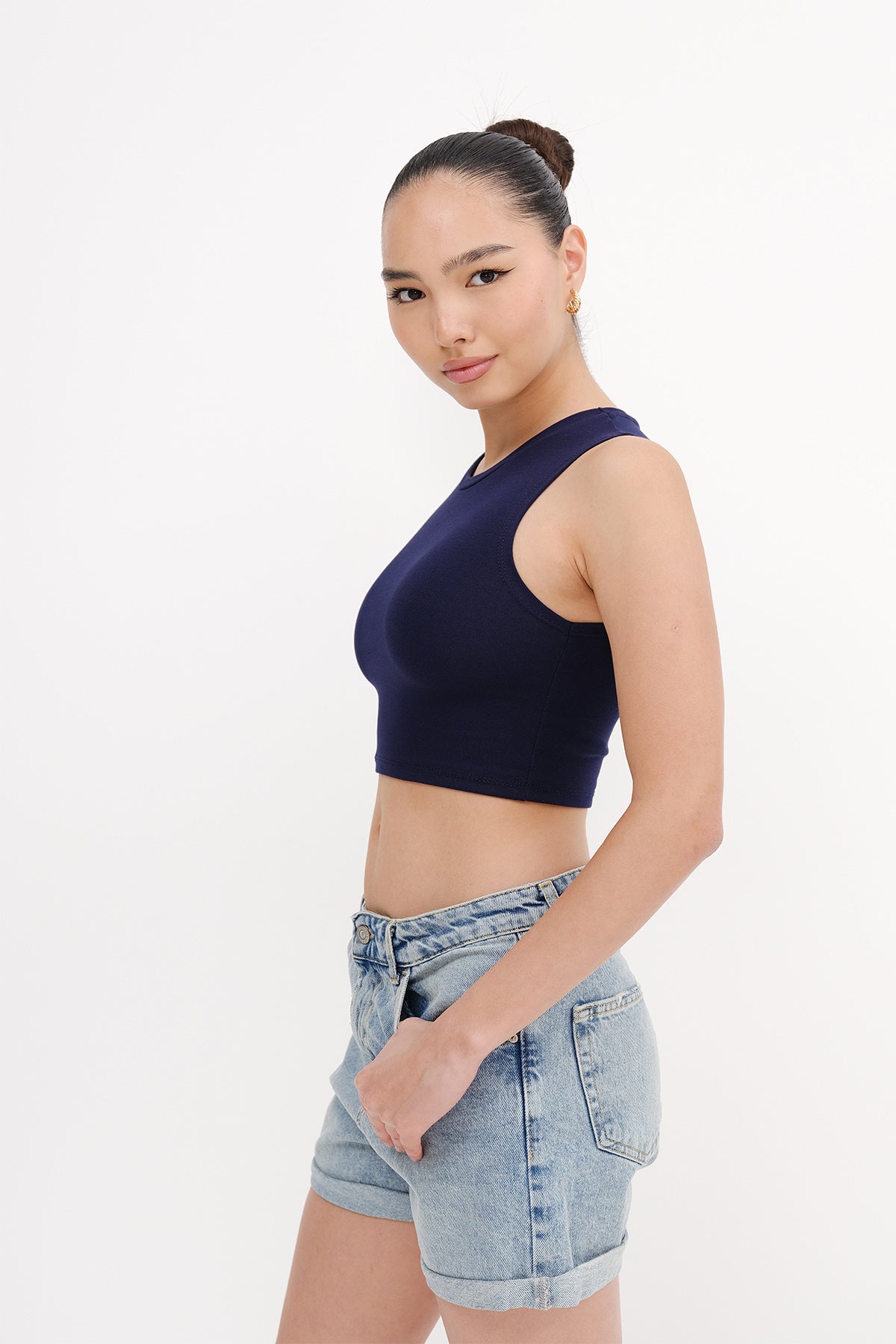 Night-Blue_Crew-Neck-Crop-Tank-Top-addax