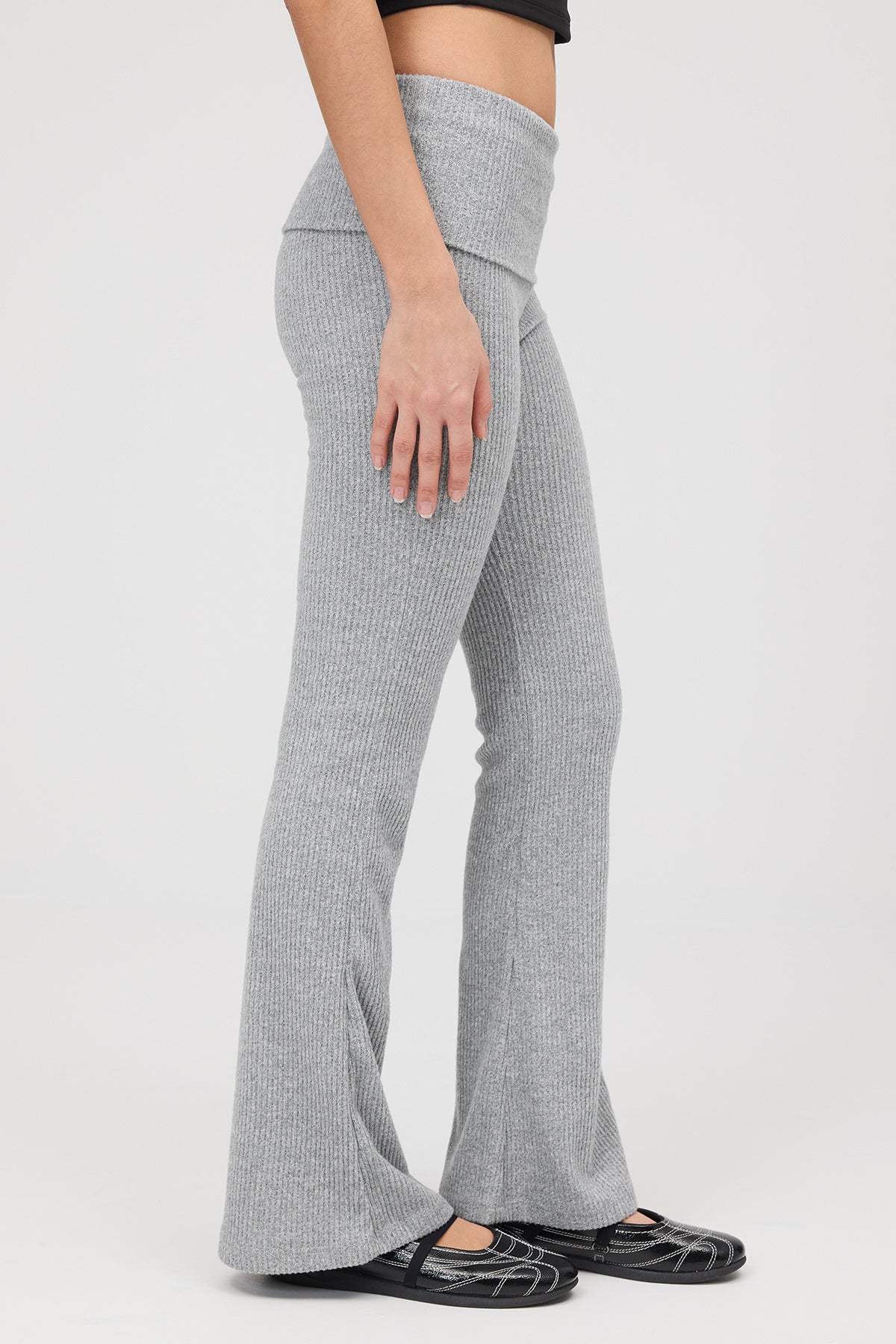 Grey-Melange_Fold-Waist-Knitwear-Trousers-addax