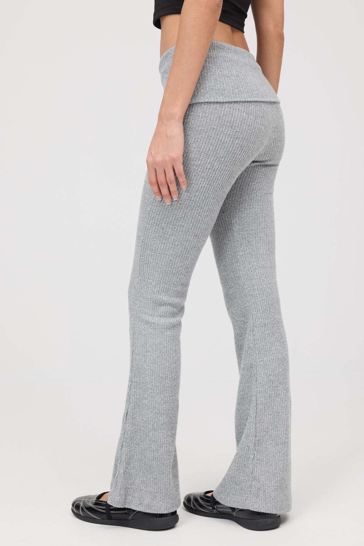 Grey-Melange_Fold-Waist-Knitwear-Trousers-addax