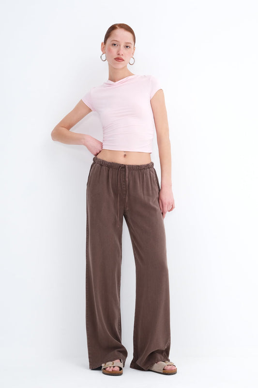 Soft-Brown_Elastic-Waist-Trousers-addax