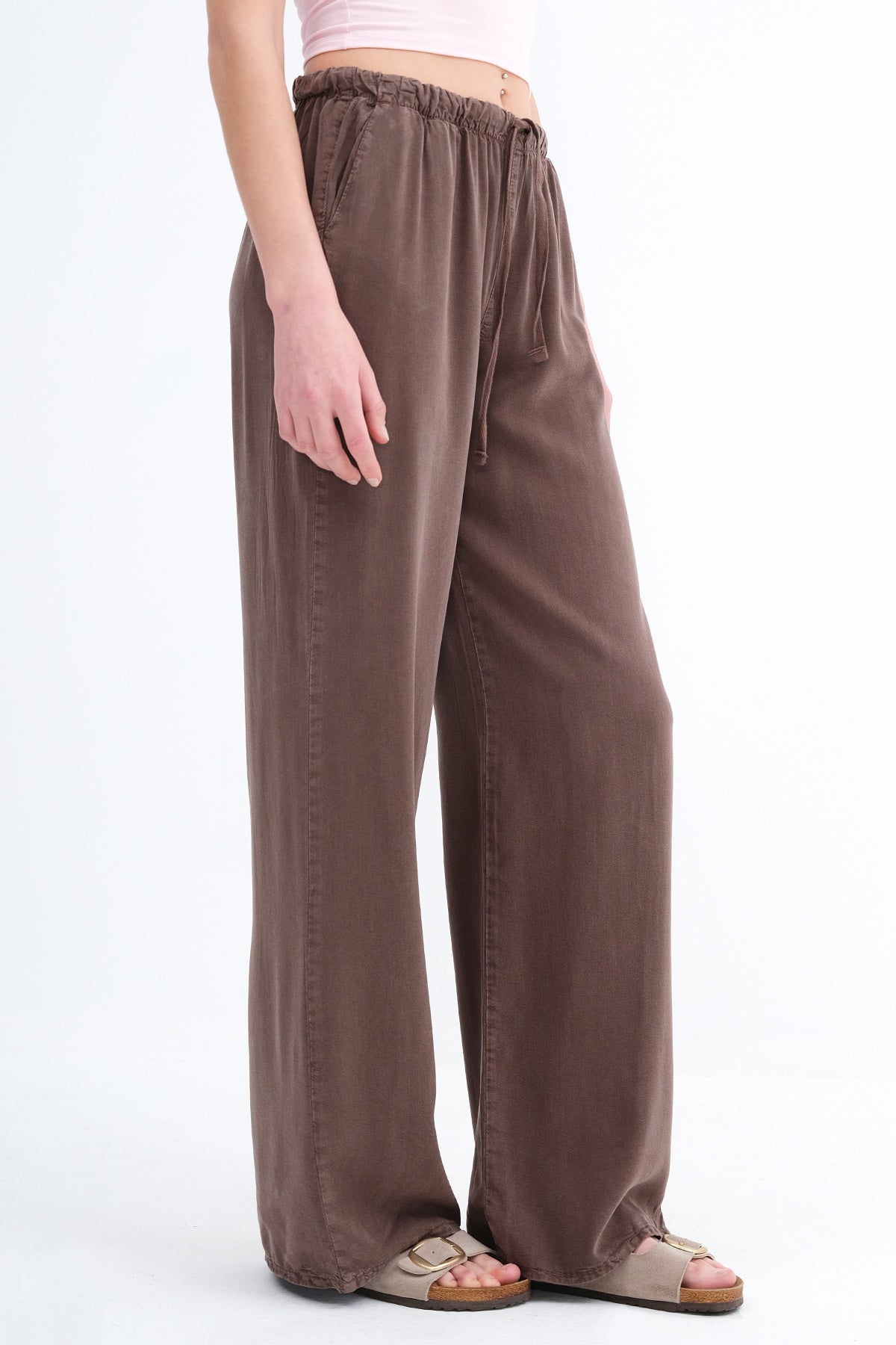 Soft-Brown_Elastic-Waist-Trousers-addax