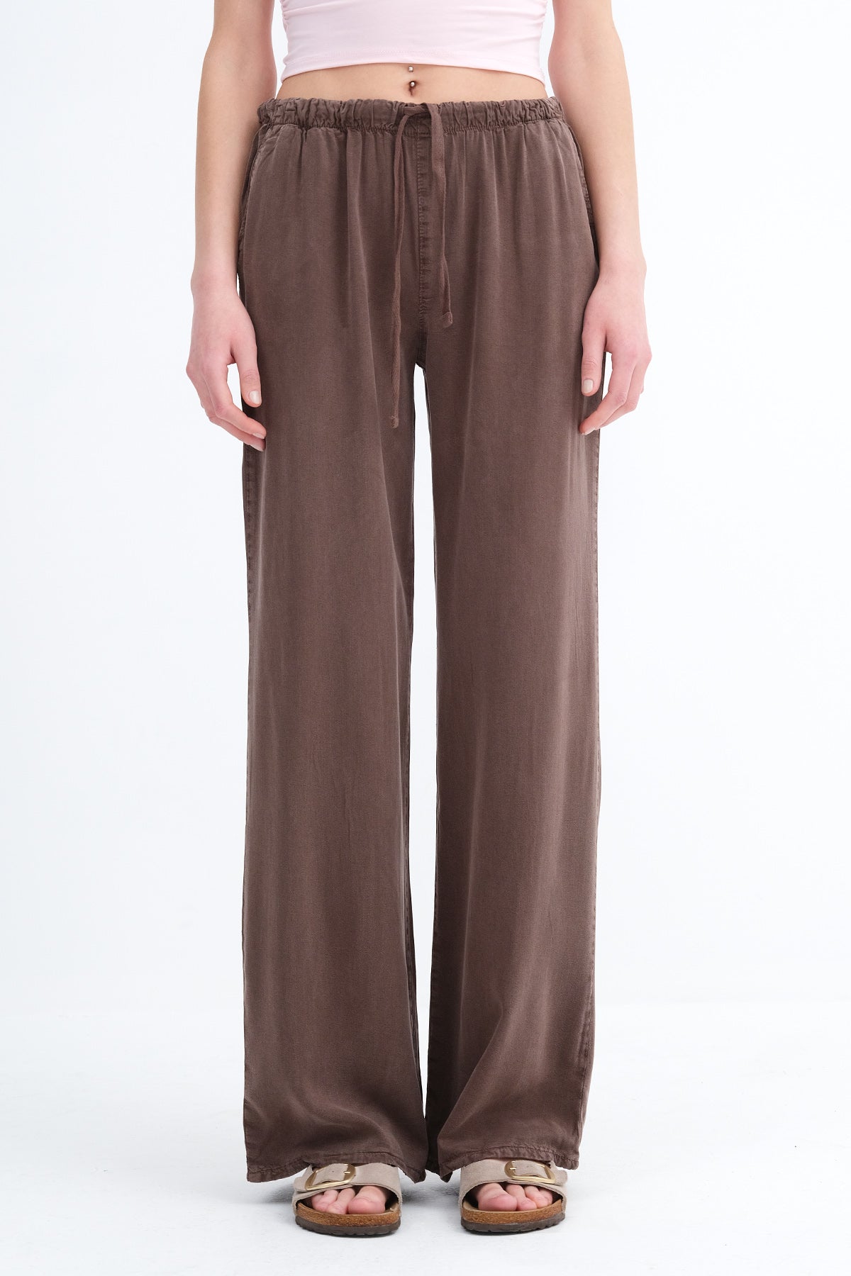 Soft-Brown_Elastic-Waist-Trousers-addax