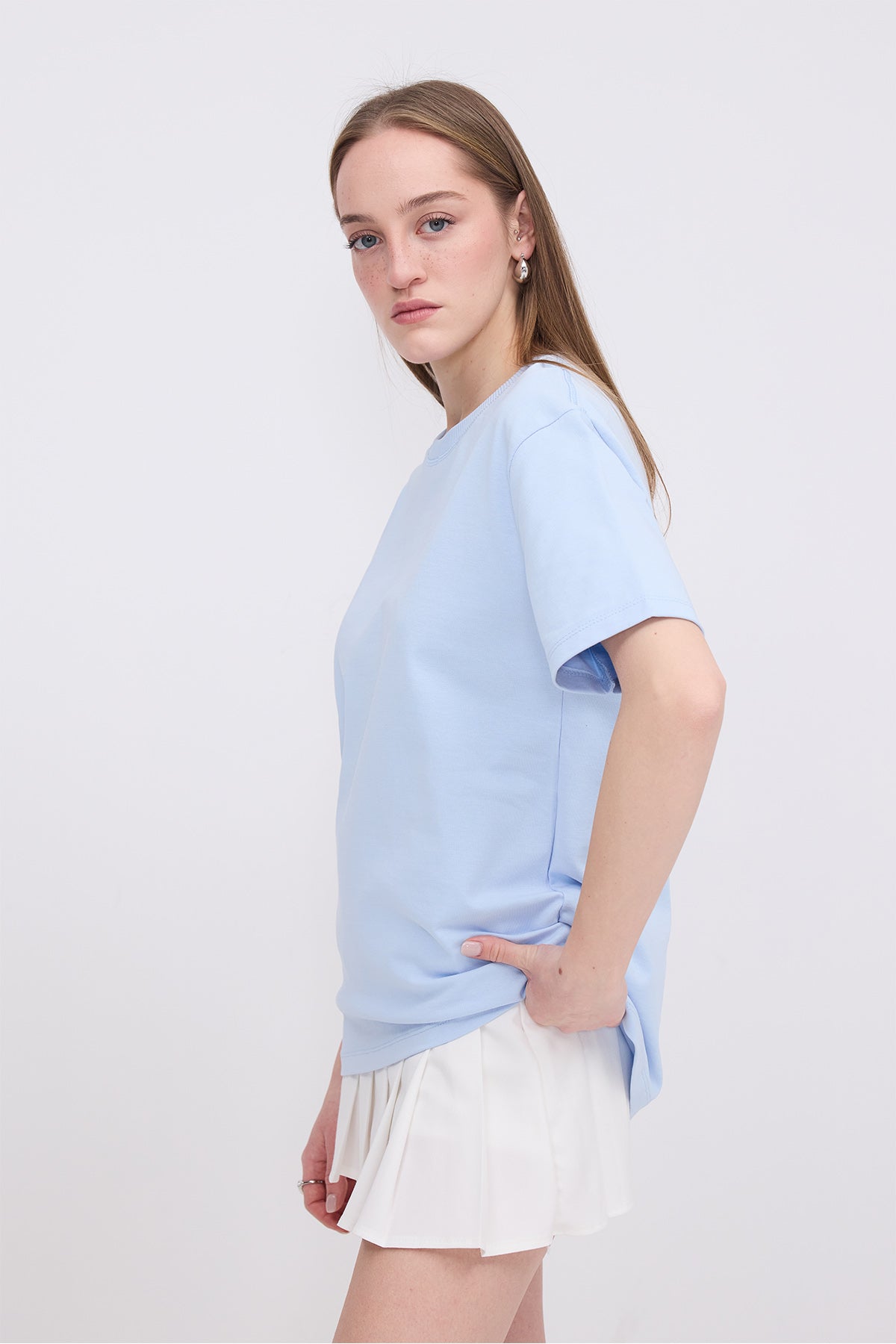 Baby-Blue_Crew-Neck-Basic-T-shirt-addax