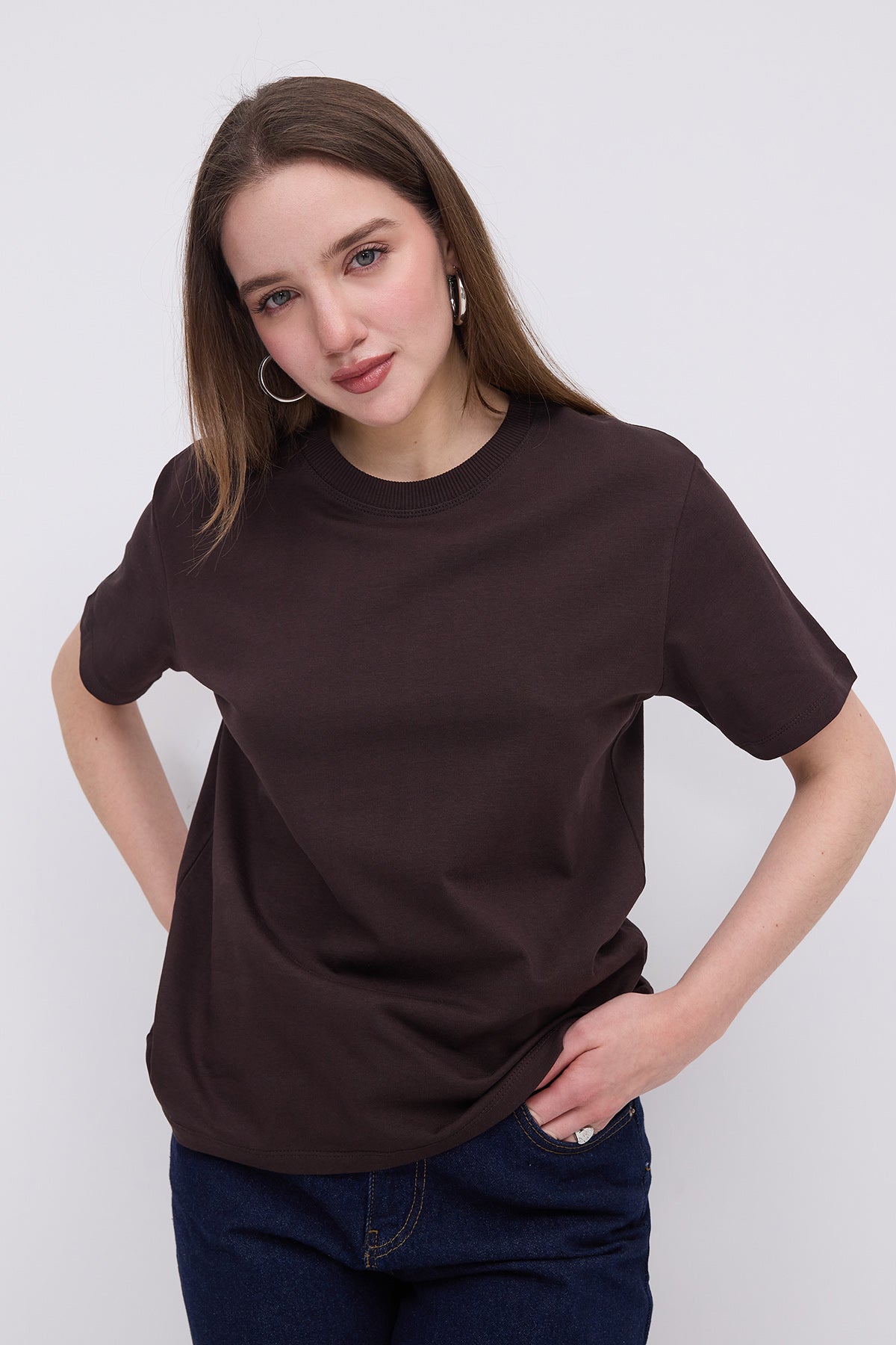 Bitter-Coffee_Crew-Neck-Basic-T-shirt-addax