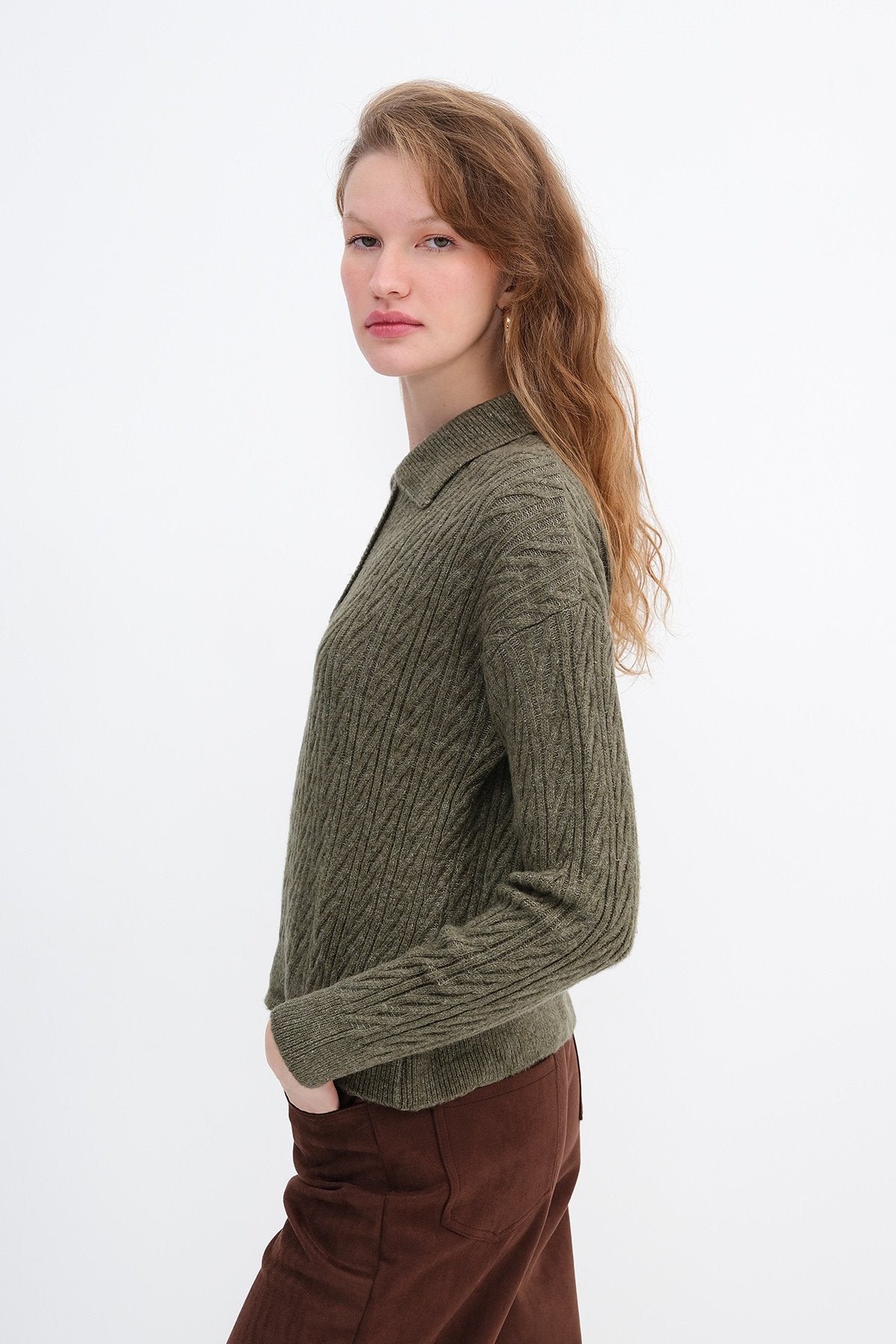 Khaki_Button-Detail-Knit-Sweater-addax