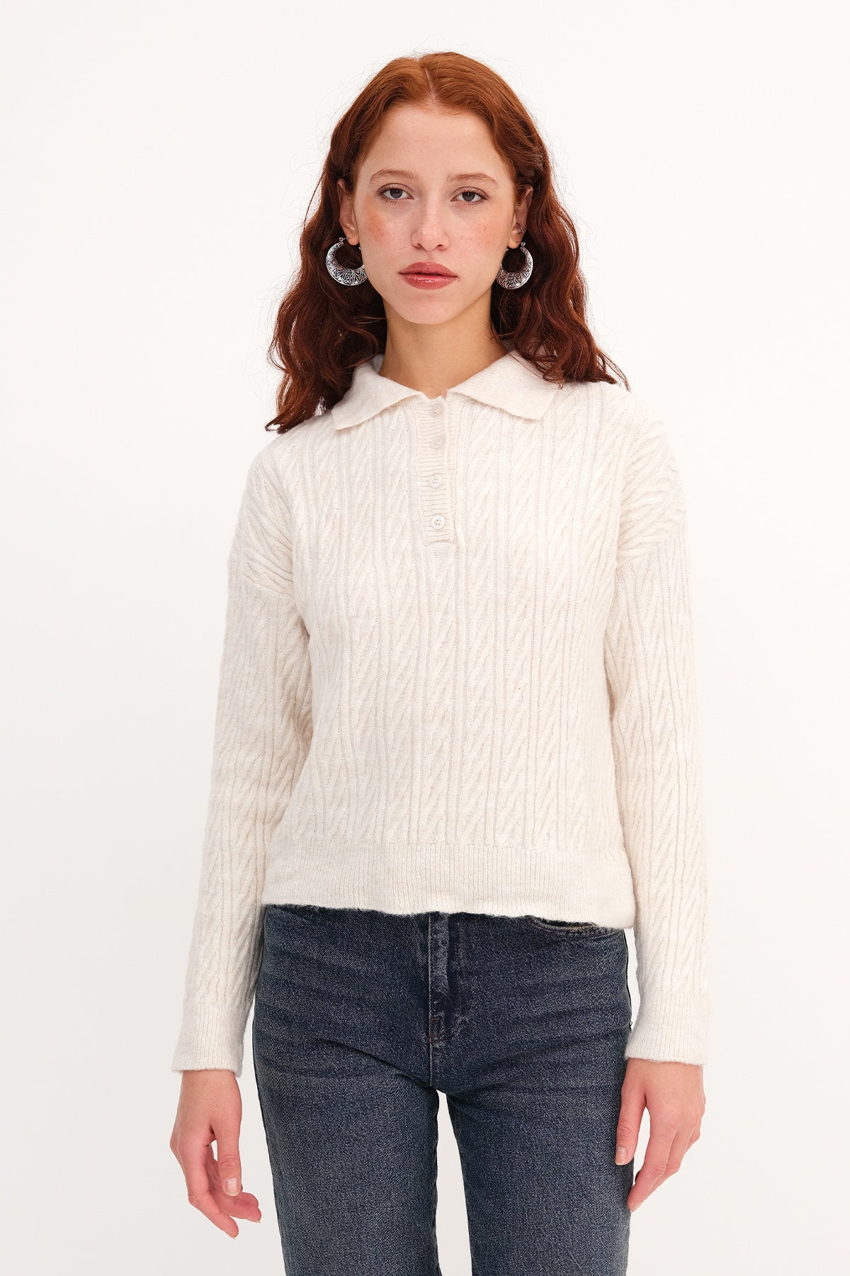 Beige_Button-Detail-Knit-Sweater-addax