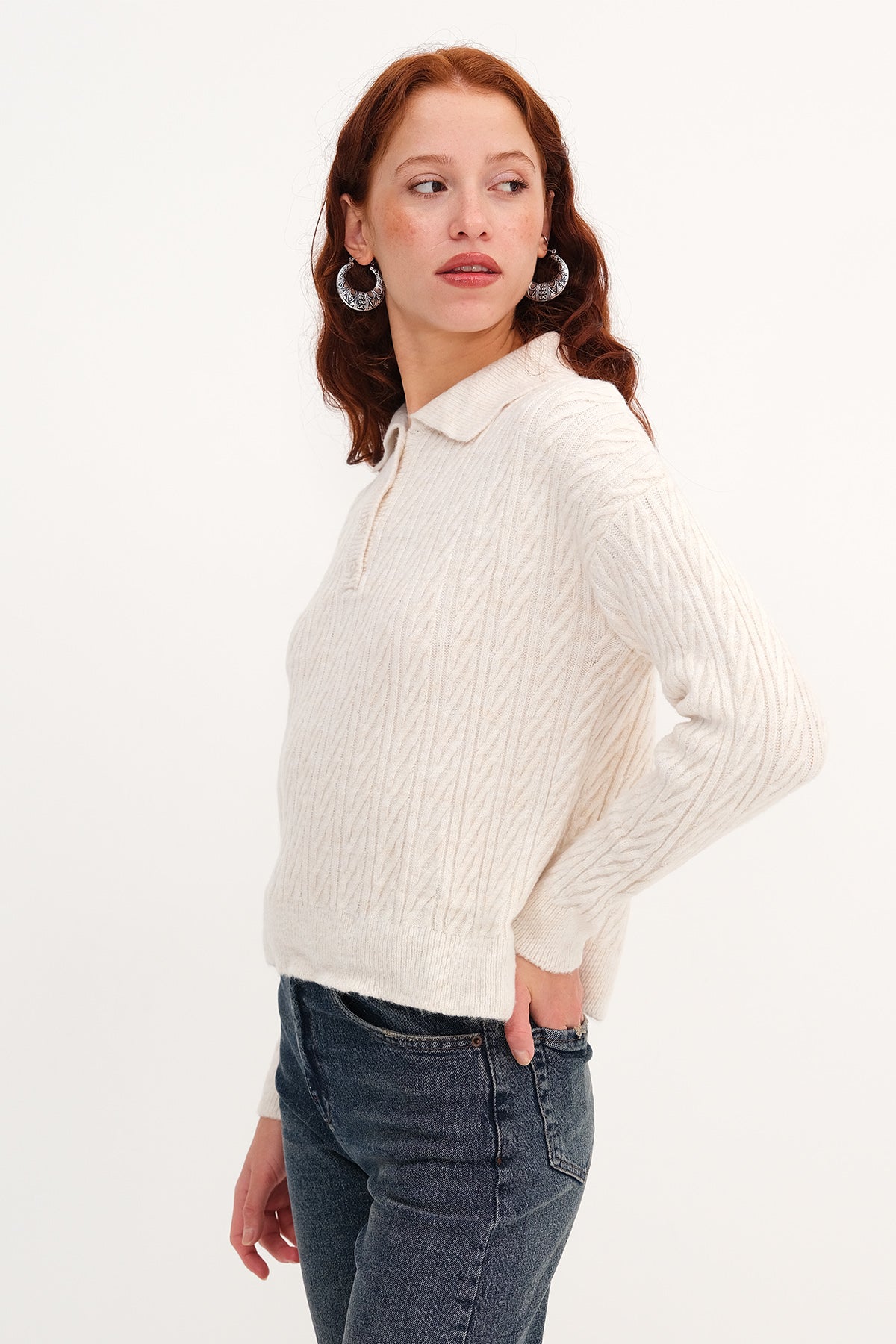 Beige_Button-Detail-Knit-Sweater-addax