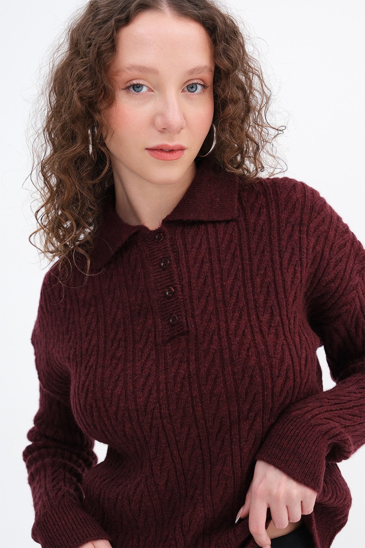 Light-Burgundy_Button-Detail-Knit-Sweater-addax