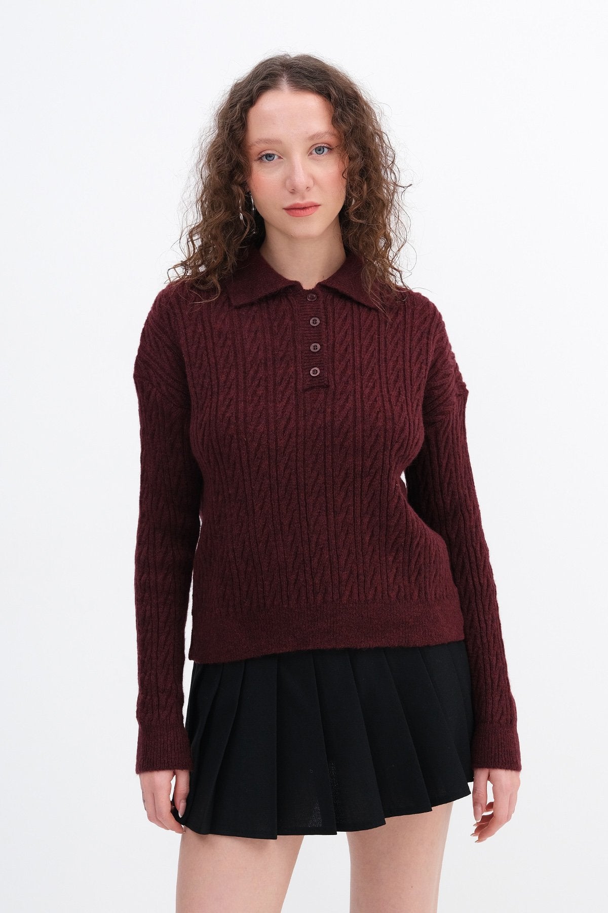 Light-Burgundy_Button-Detail-Knit-Sweater-addax