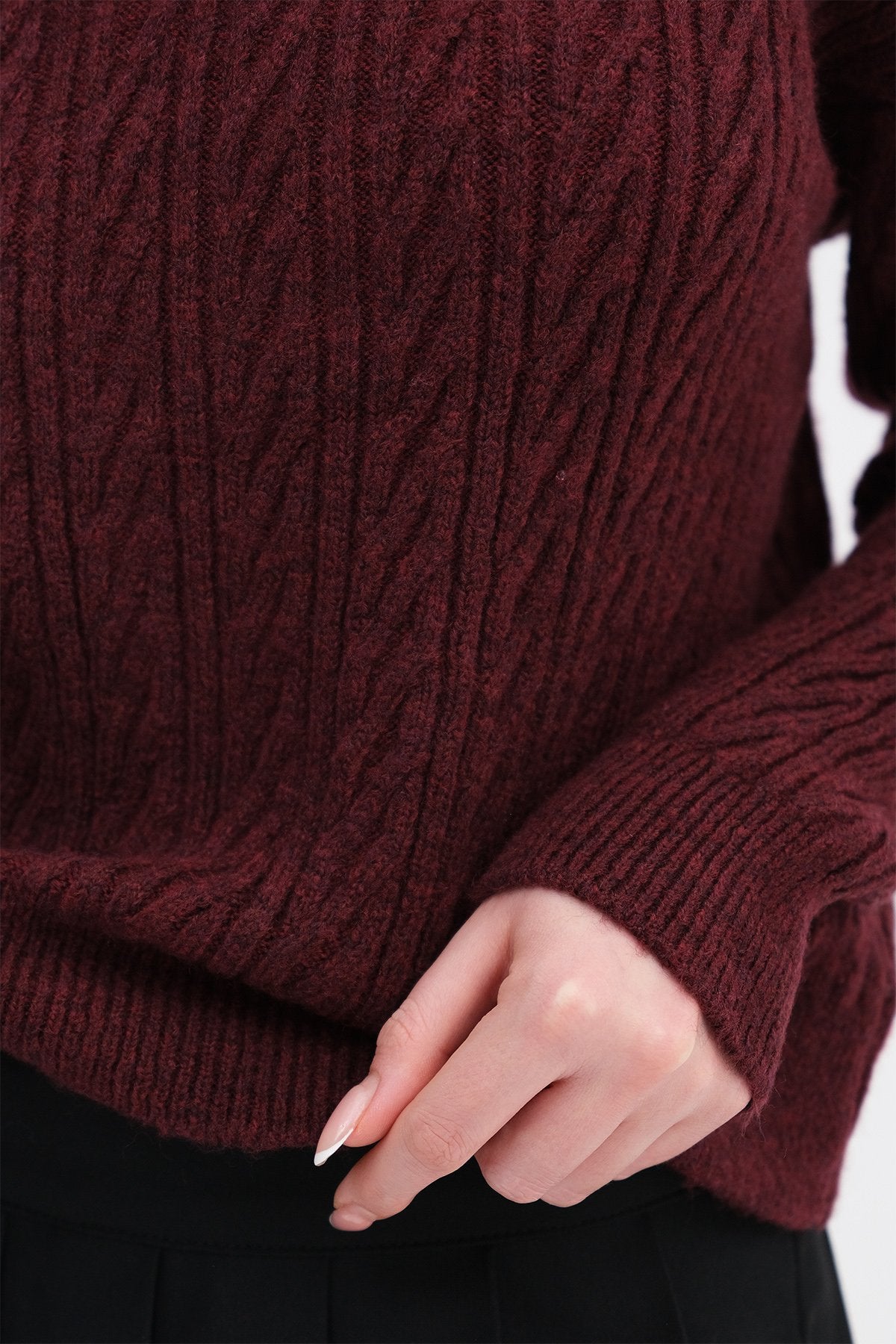 Light-Burgundy_Button-Detail-Knit-Sweater-addax