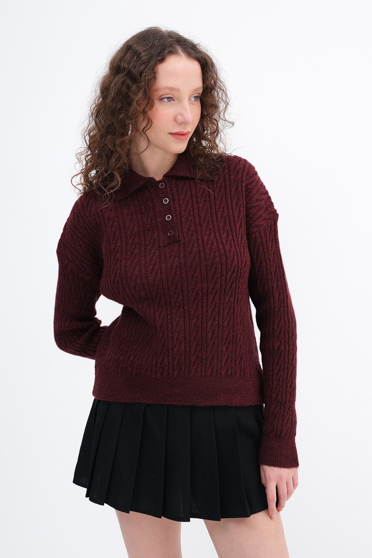 Light-Burgundy_Button-Detail-Knit-Sweater-addax