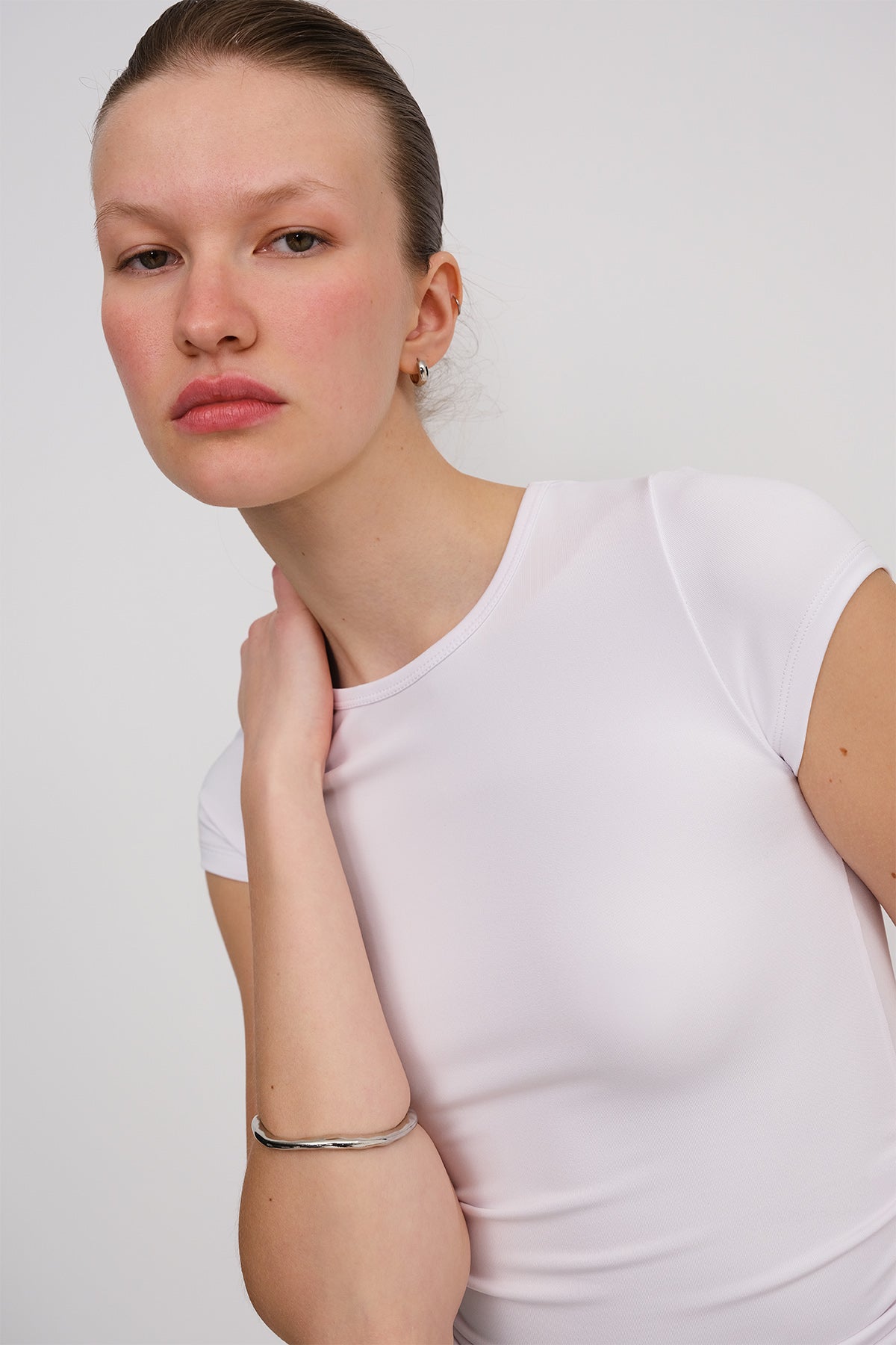 White_Side-Pleated-T-shirt-addax