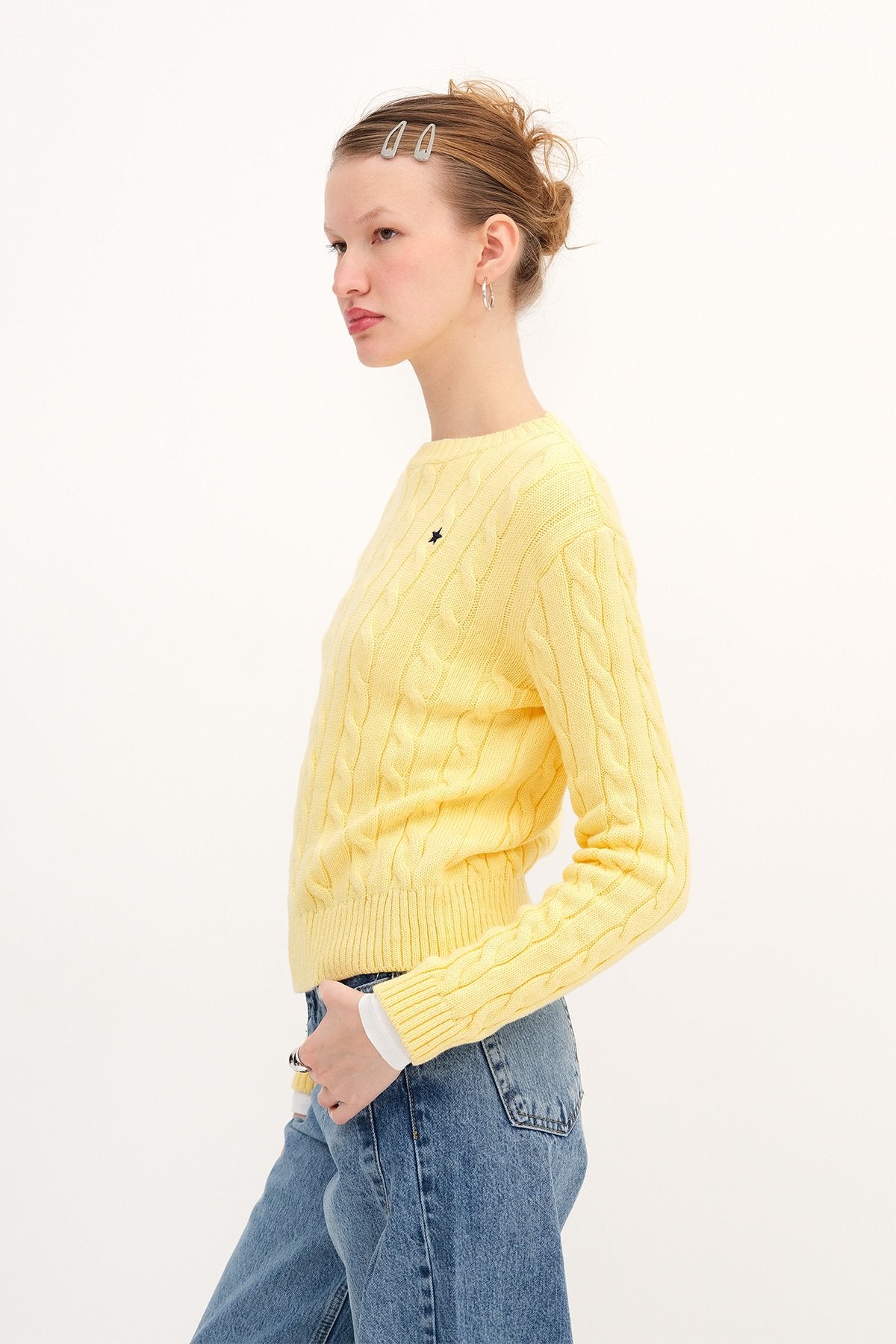 Light-Yellow_Crew-Neck-Cable-Knit-Sweater-addax