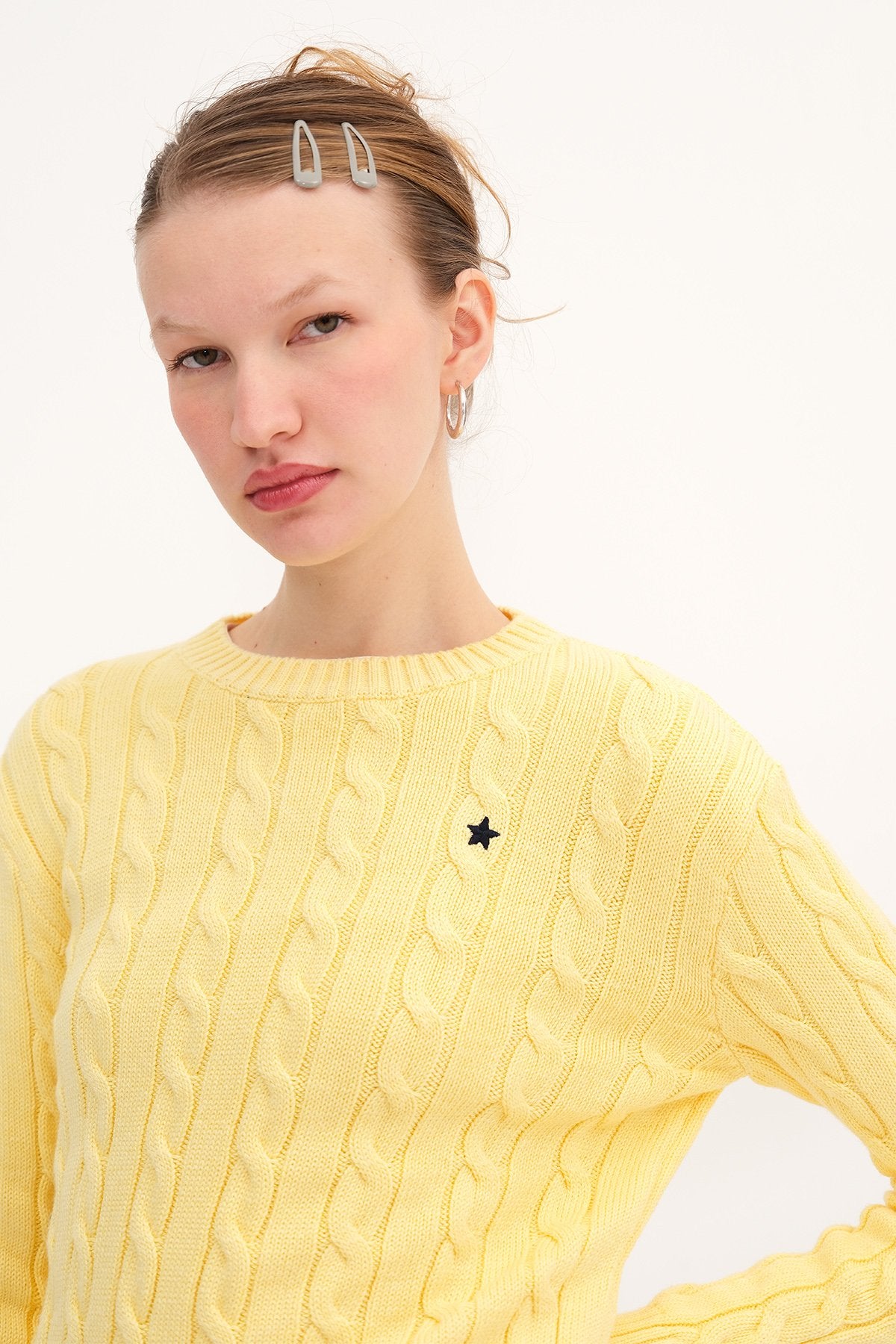 Light-Yellow_Crew-Neck-Cable-Knit-Sweater-addax