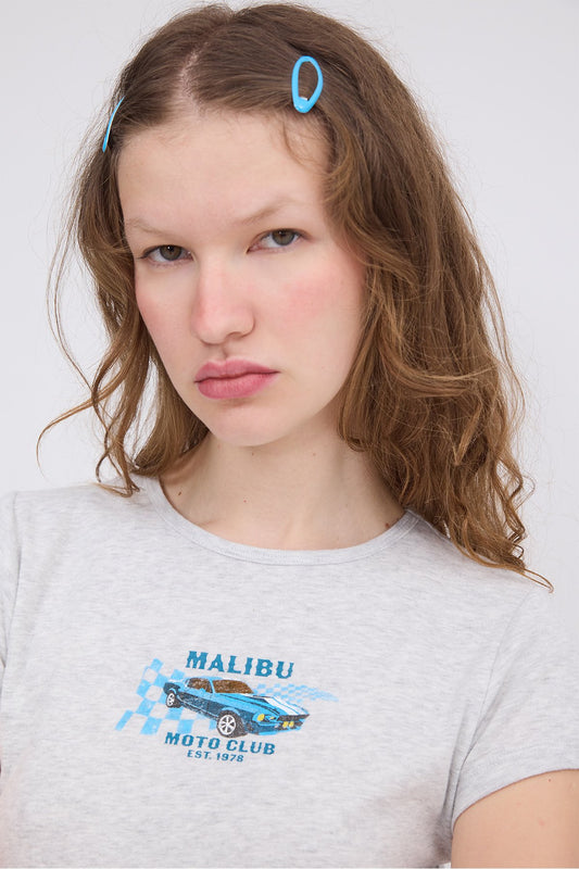 Snow-Melange_Car-Printed-T-shirt-addax