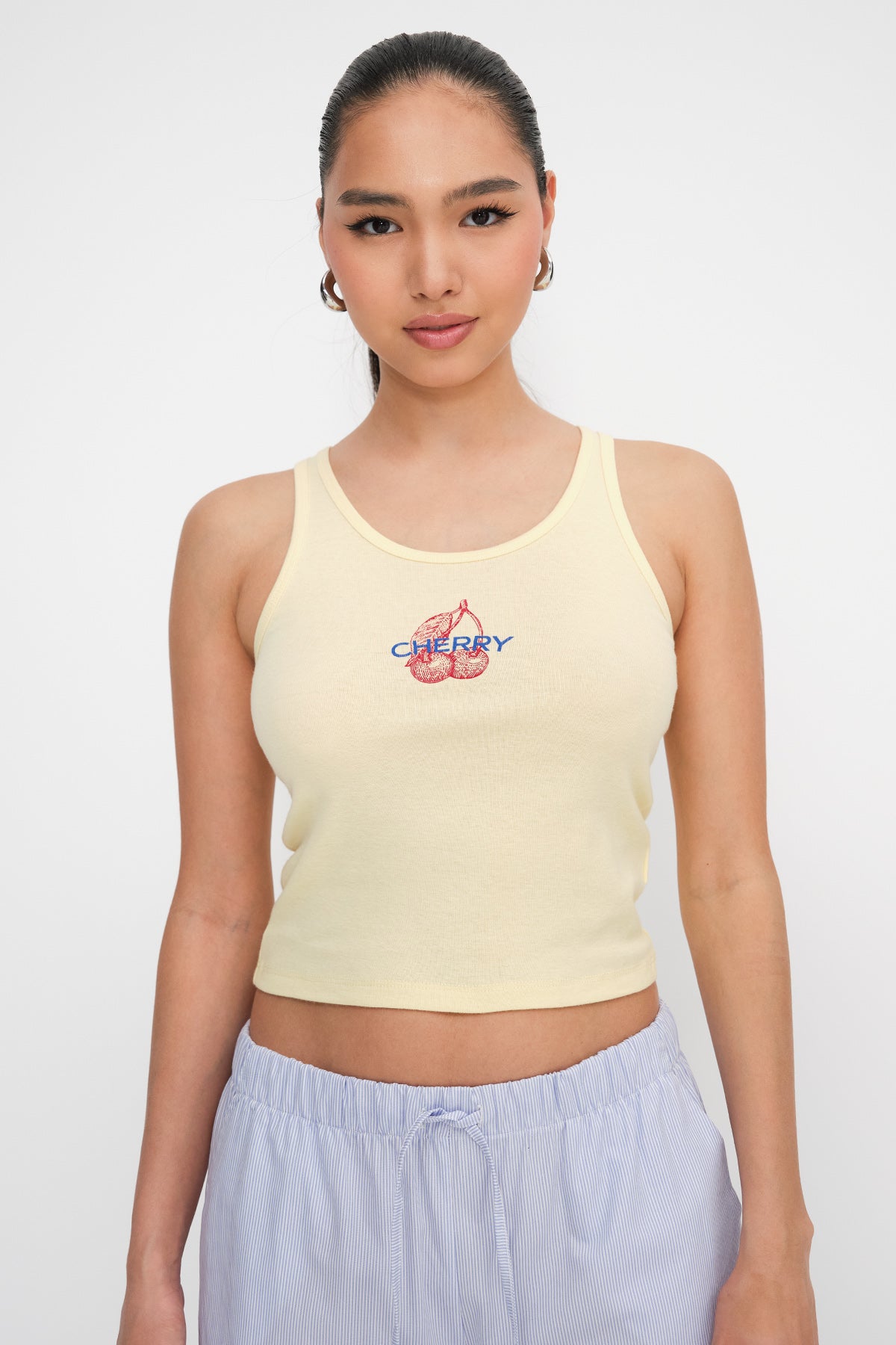 Light-Yellow_Cherry-Printed-Tank-Top-addax