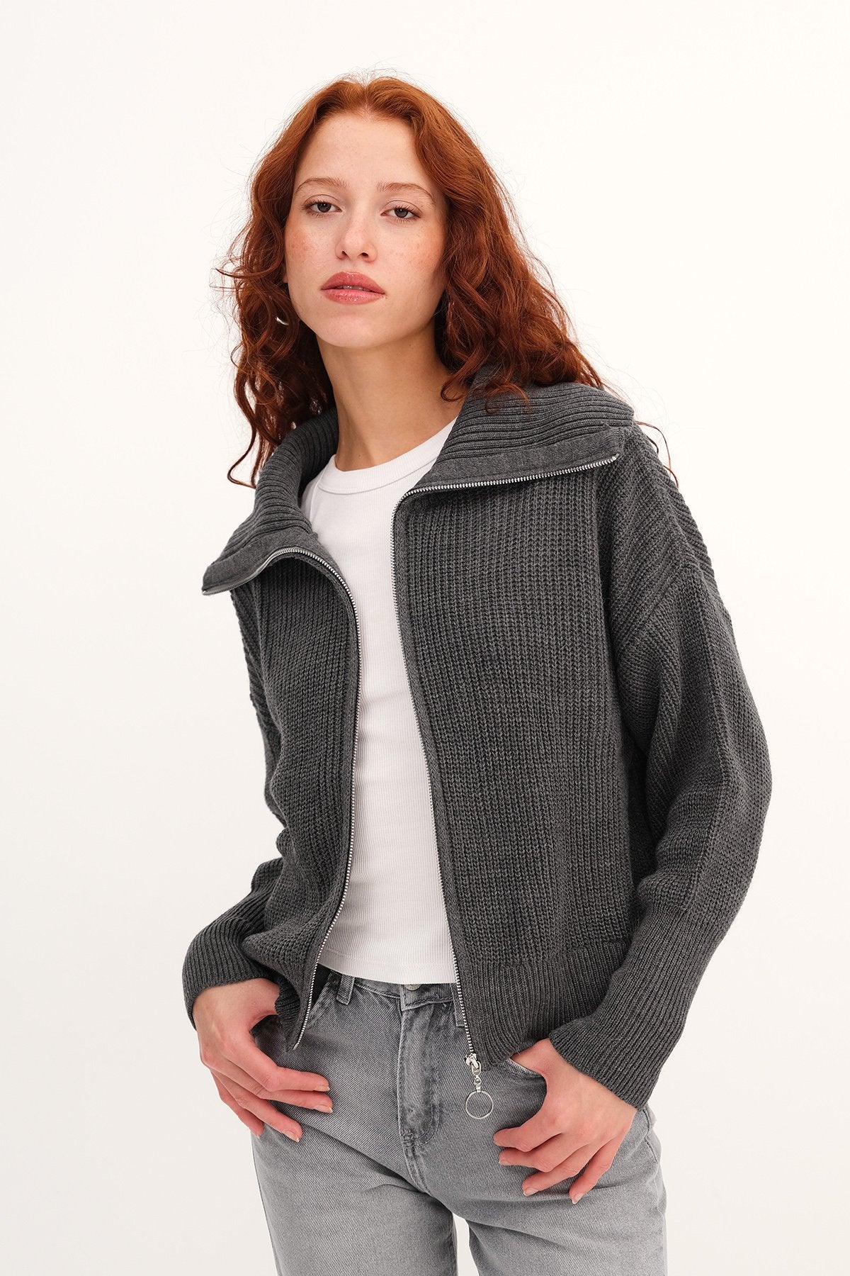 Charcoal_Zip-Up-Knit-Cardigan-addax