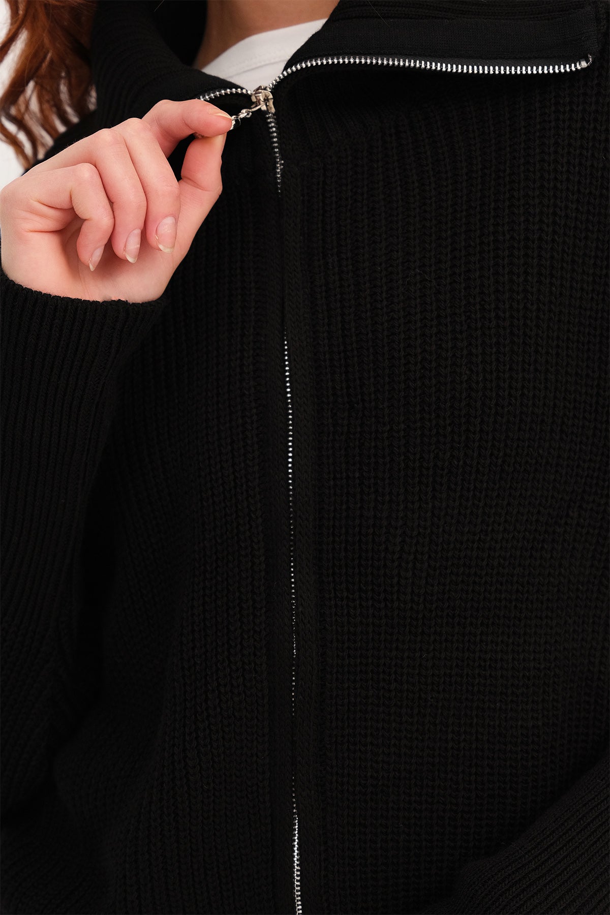 Black_Zip-Up-Knit-Cardigan-addax