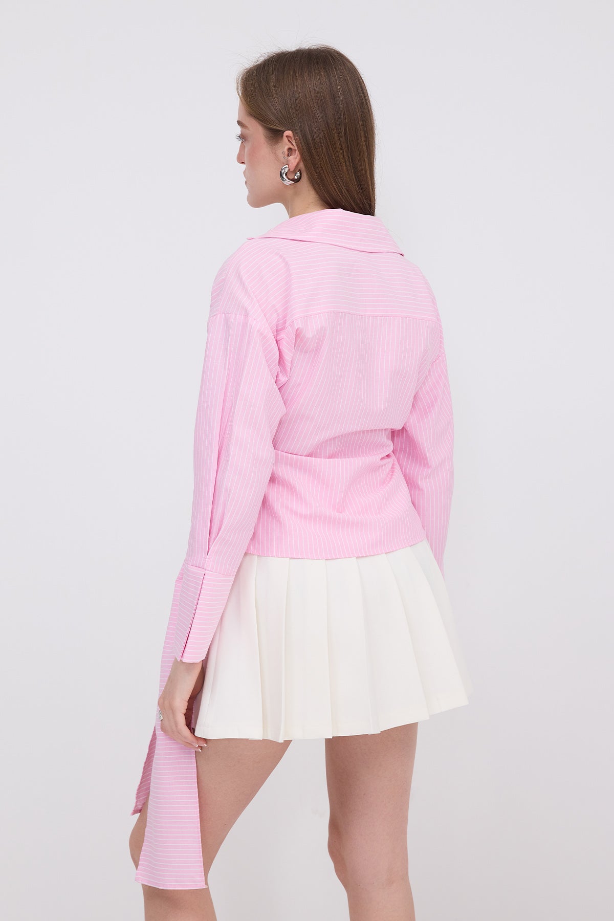 Begonia_Side-Tie-Striped-Shirt-addax