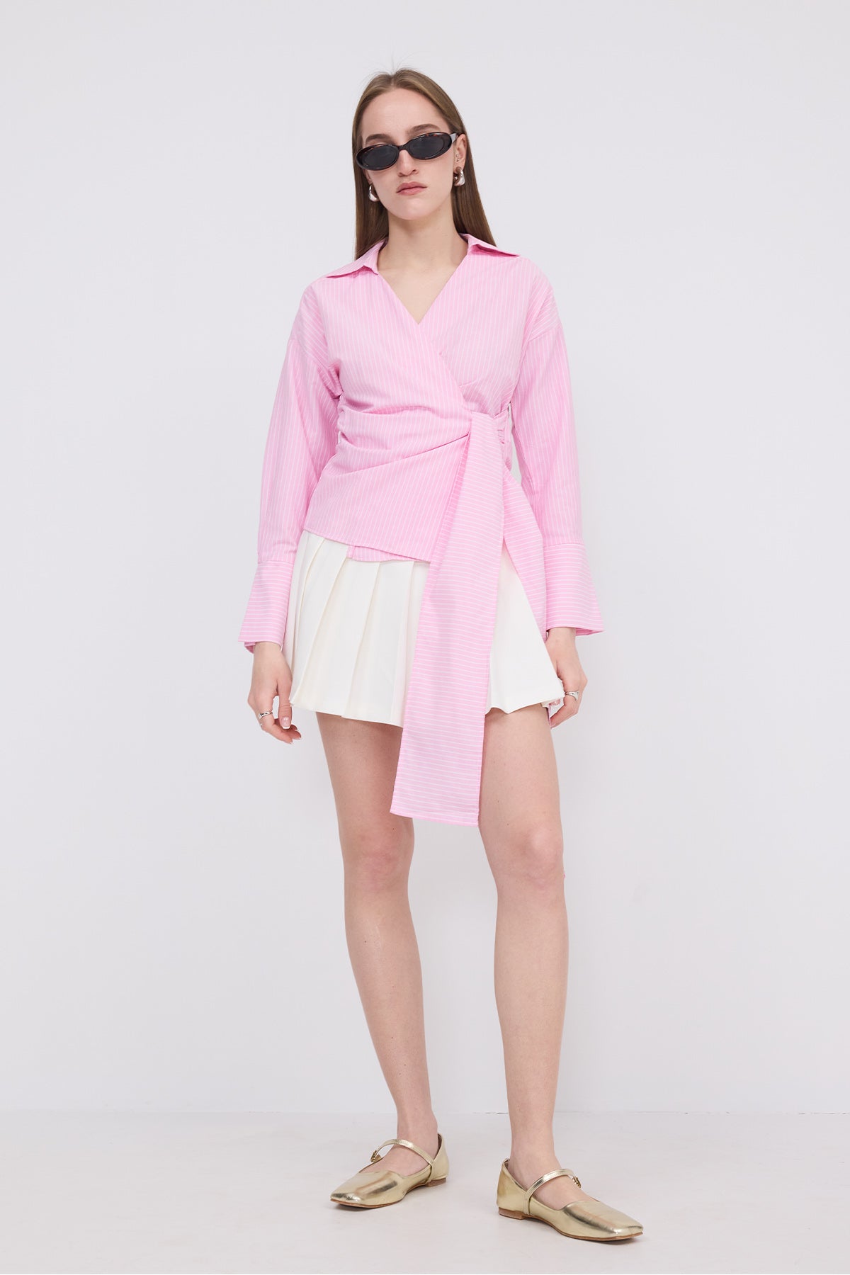 Begonia_Side-Tie-Striped-Shirt-addax