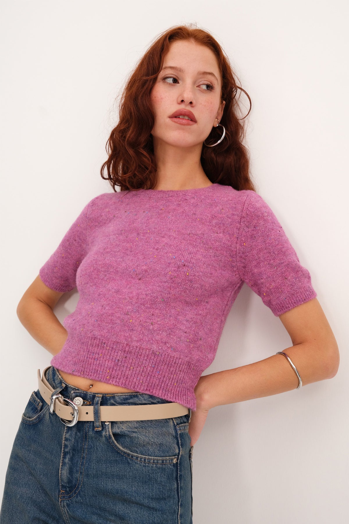 Orchid_Short-Sleeve-Textured- Knit-Sweater-addax