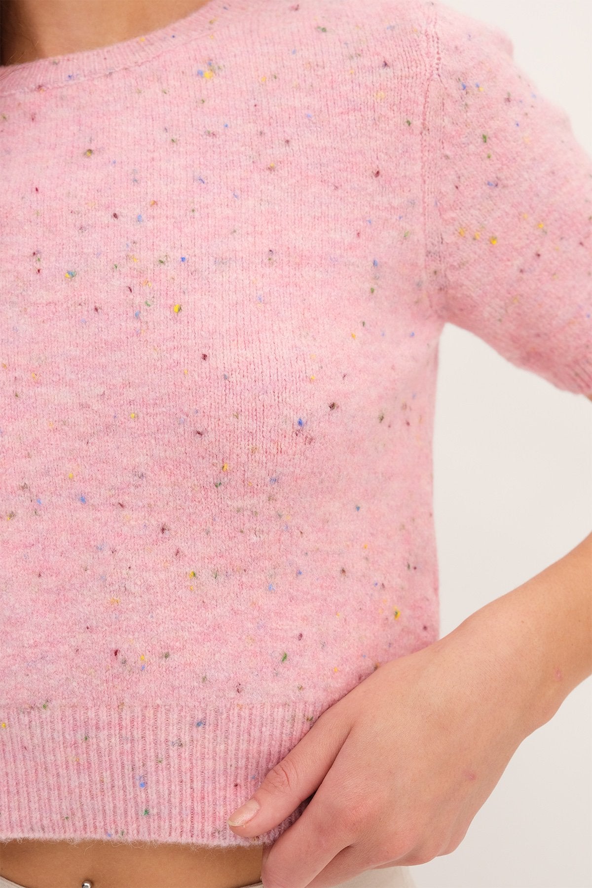 Begonia_Short-Sleeve-Textured- Knit-Sweater-addax