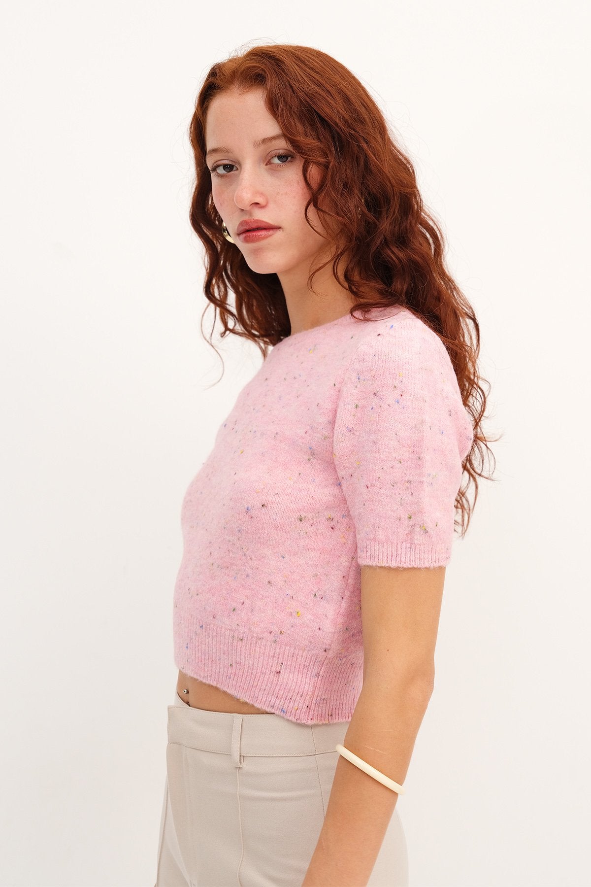 Begonia_Short-Sleeve-Textured- Knit-Sweater-addax