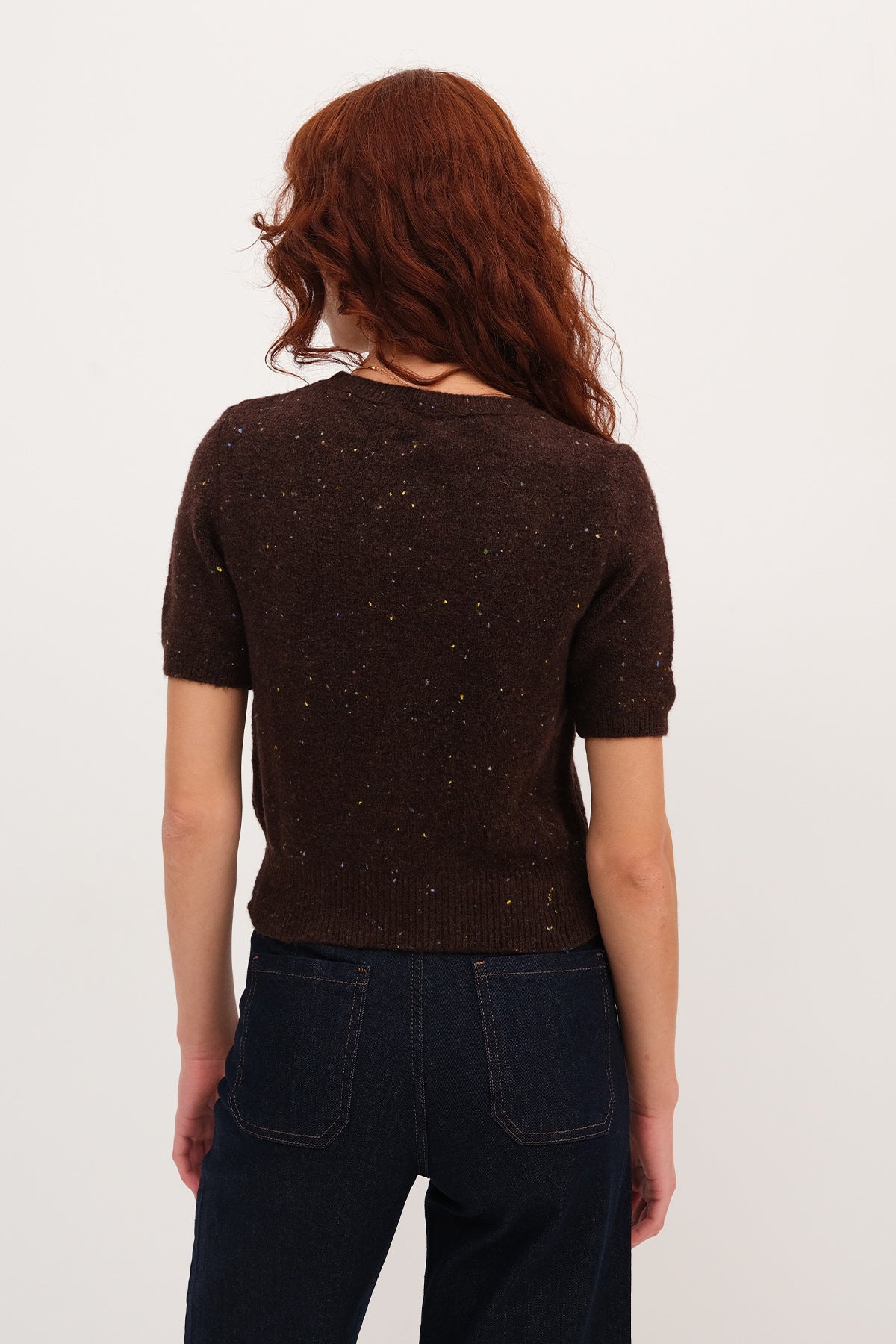 Bitter-Coffee_Sleeve-Textured- Knit-Sweater-addax