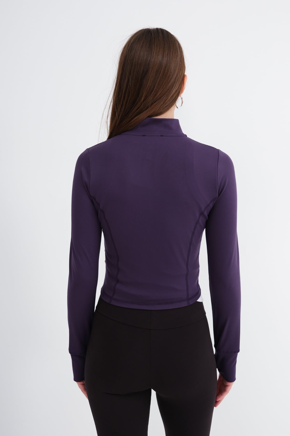 Purple_Zip-Up-Soft-Fabric-Cardigan-addax