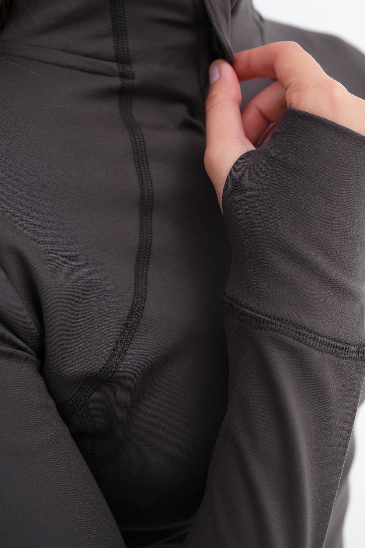 Charcoal_Zip-Up-Soft-Fabric-Cardigan-addax
