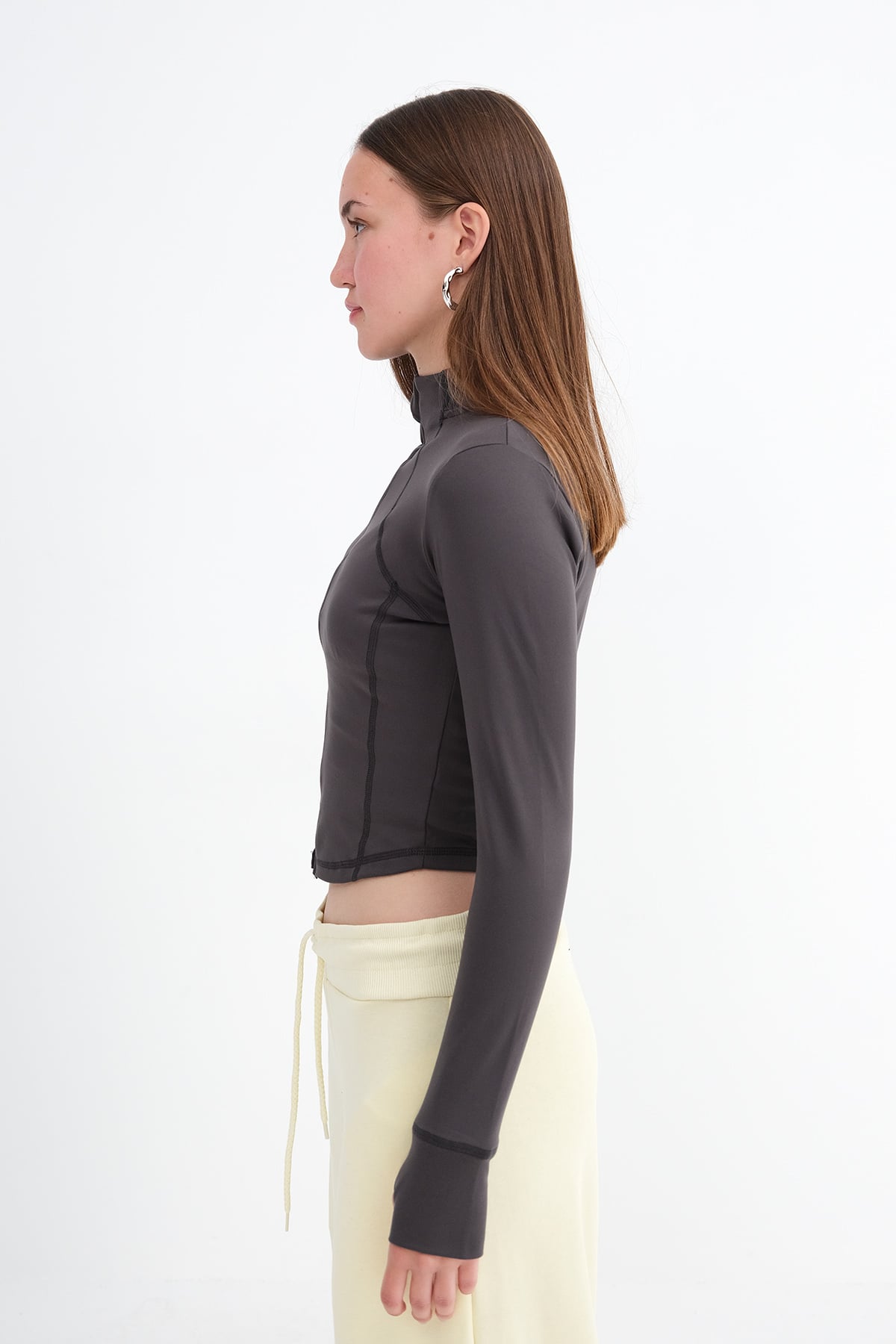 Charcoal_Zip-Up-Soft-Fabric-Cardigan-addax