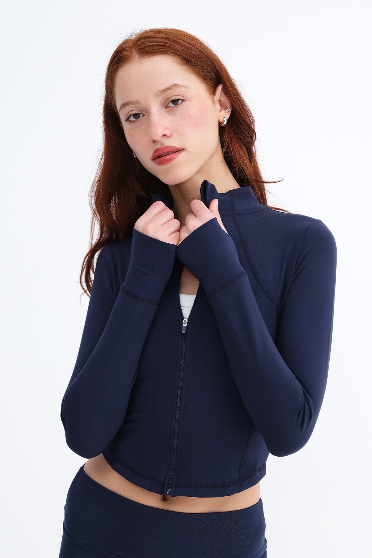 Zip-Up Soft Fabric Cardigan