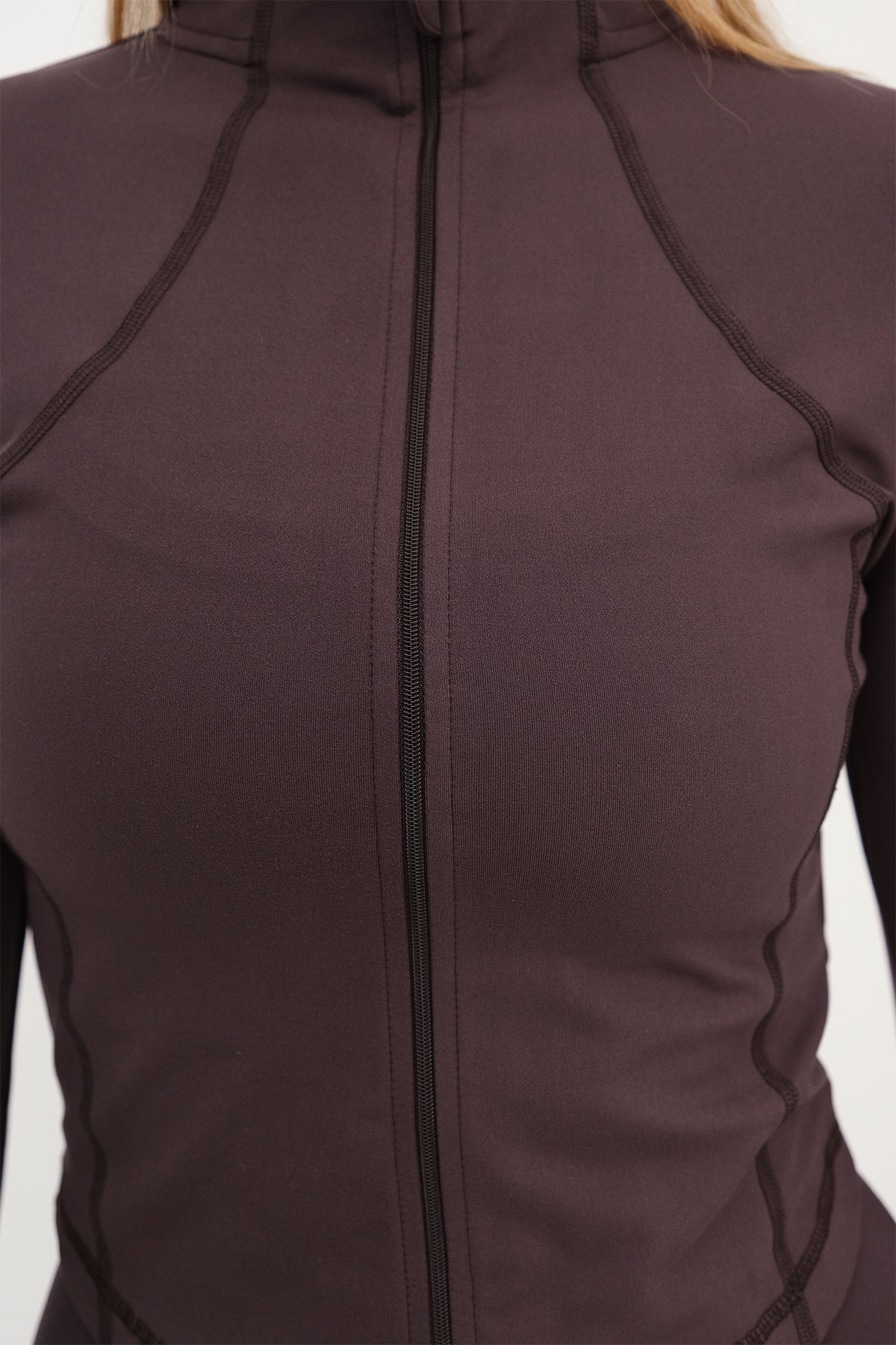 Soft-Brown_Zip-Up-Soft-Fabric-Cardigan-addax