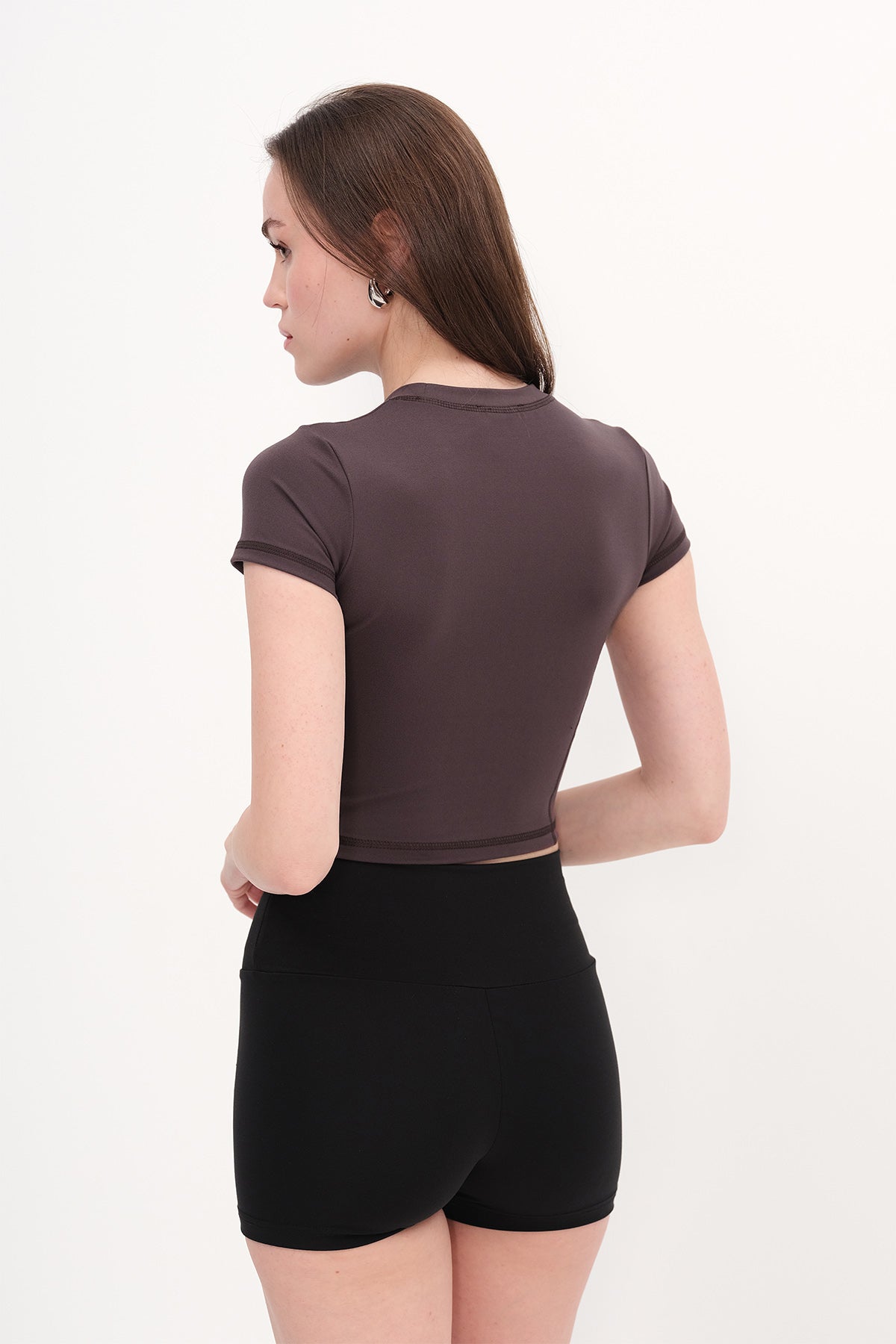 Soft-Brown_Basic-Crop-T-shirt-addax