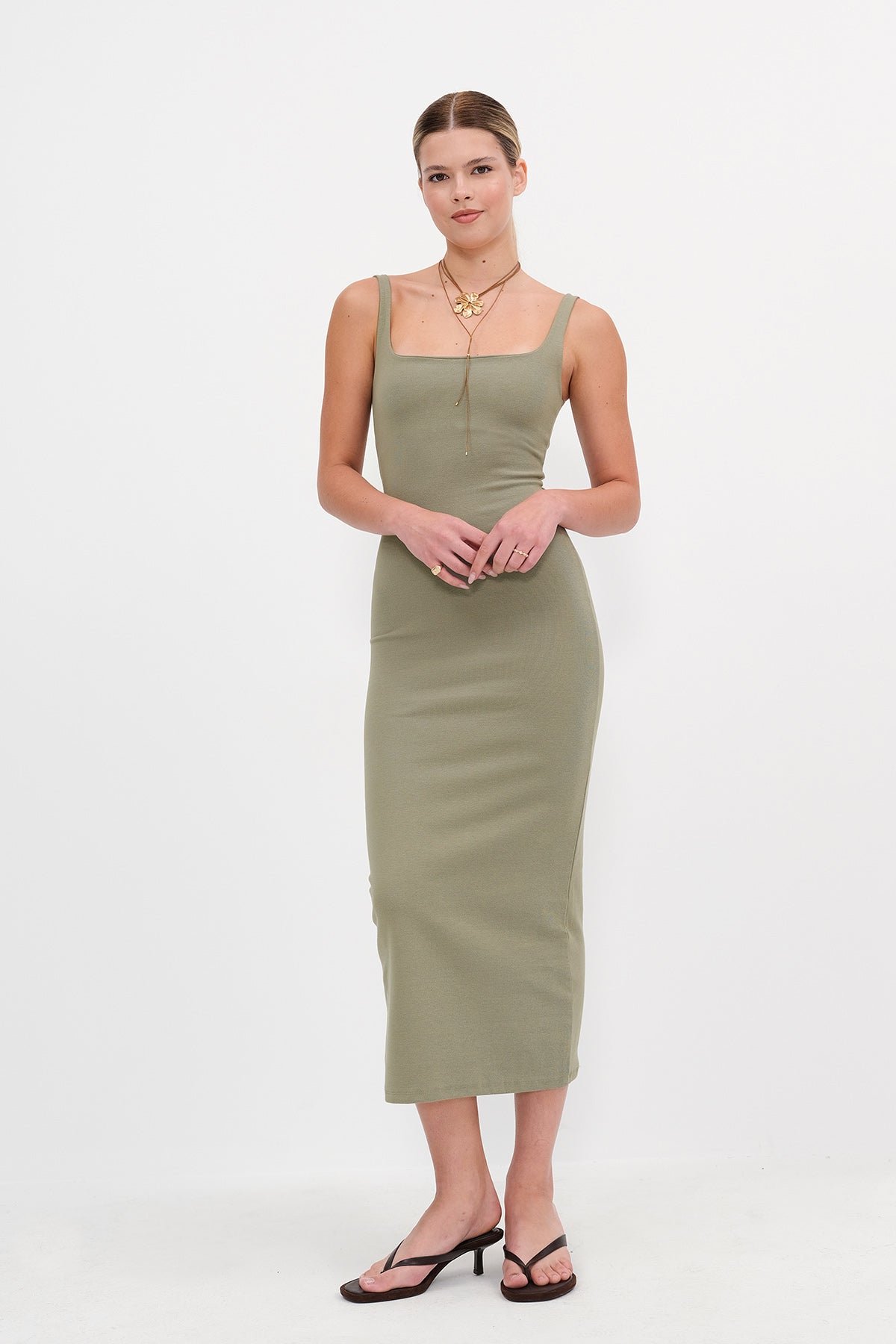 Sage_Square-Neck-Long-Dress-addax