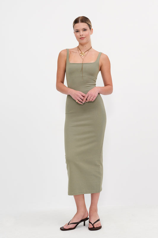 Sage_Square-Neck-Long-Dress-addax