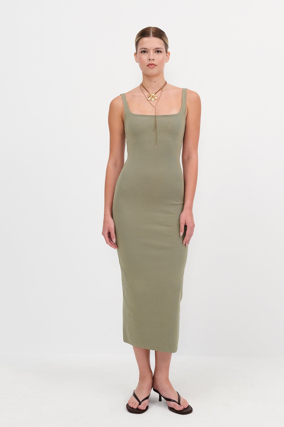 Sage_Square-Neck-Long-Dress-addax