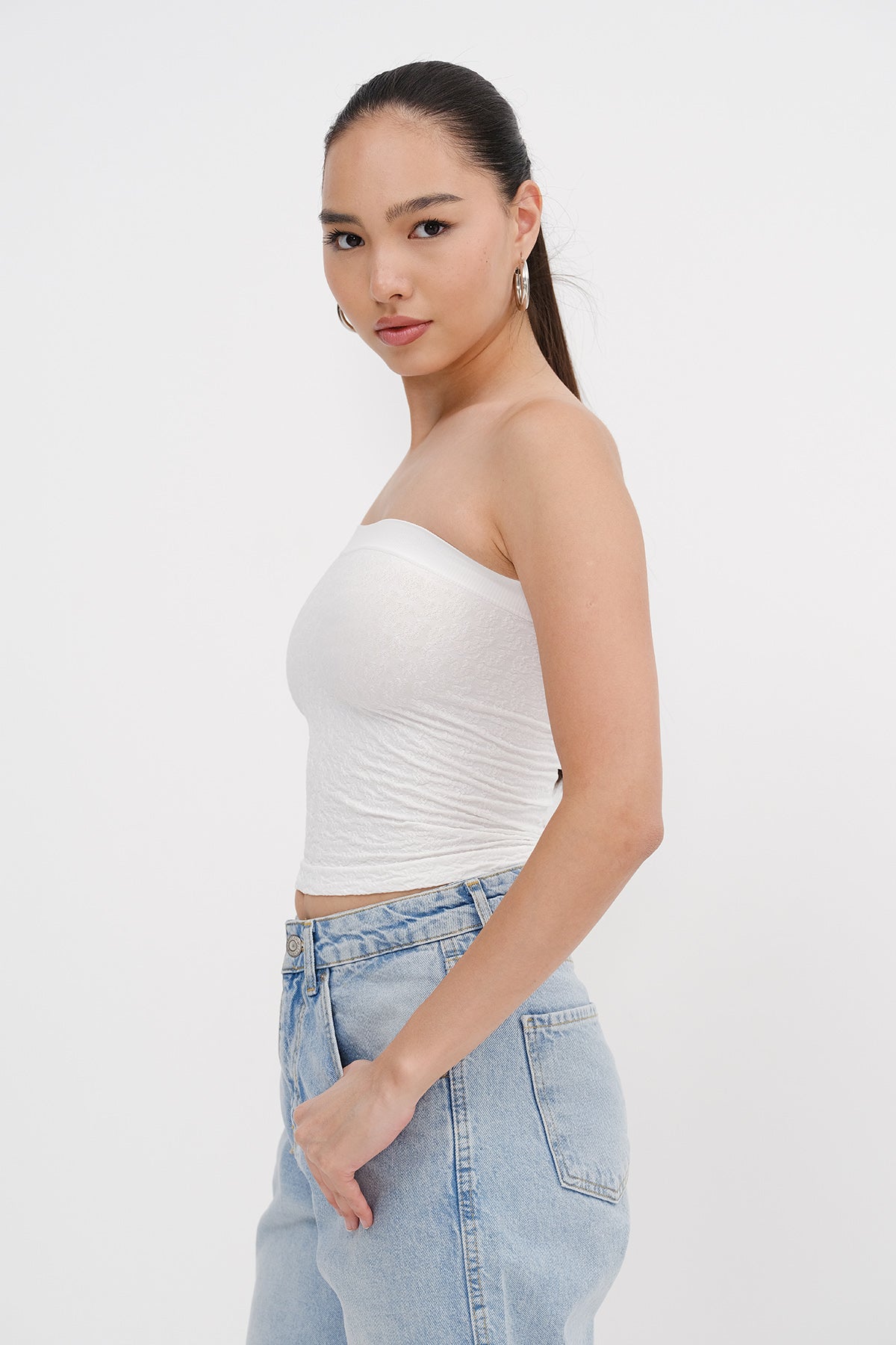 White_Strapless-Textured-Bustier-addax