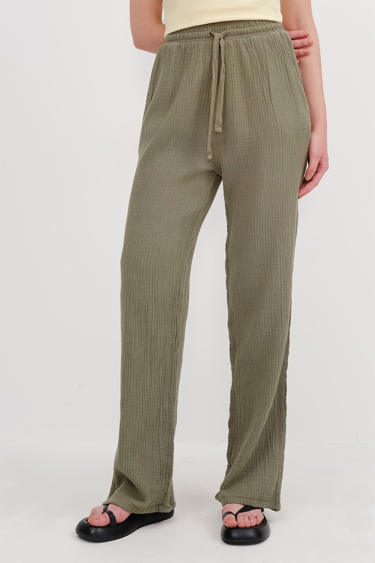 Khaki_Tied-Waist-Wide-Leg-Trousers-addax