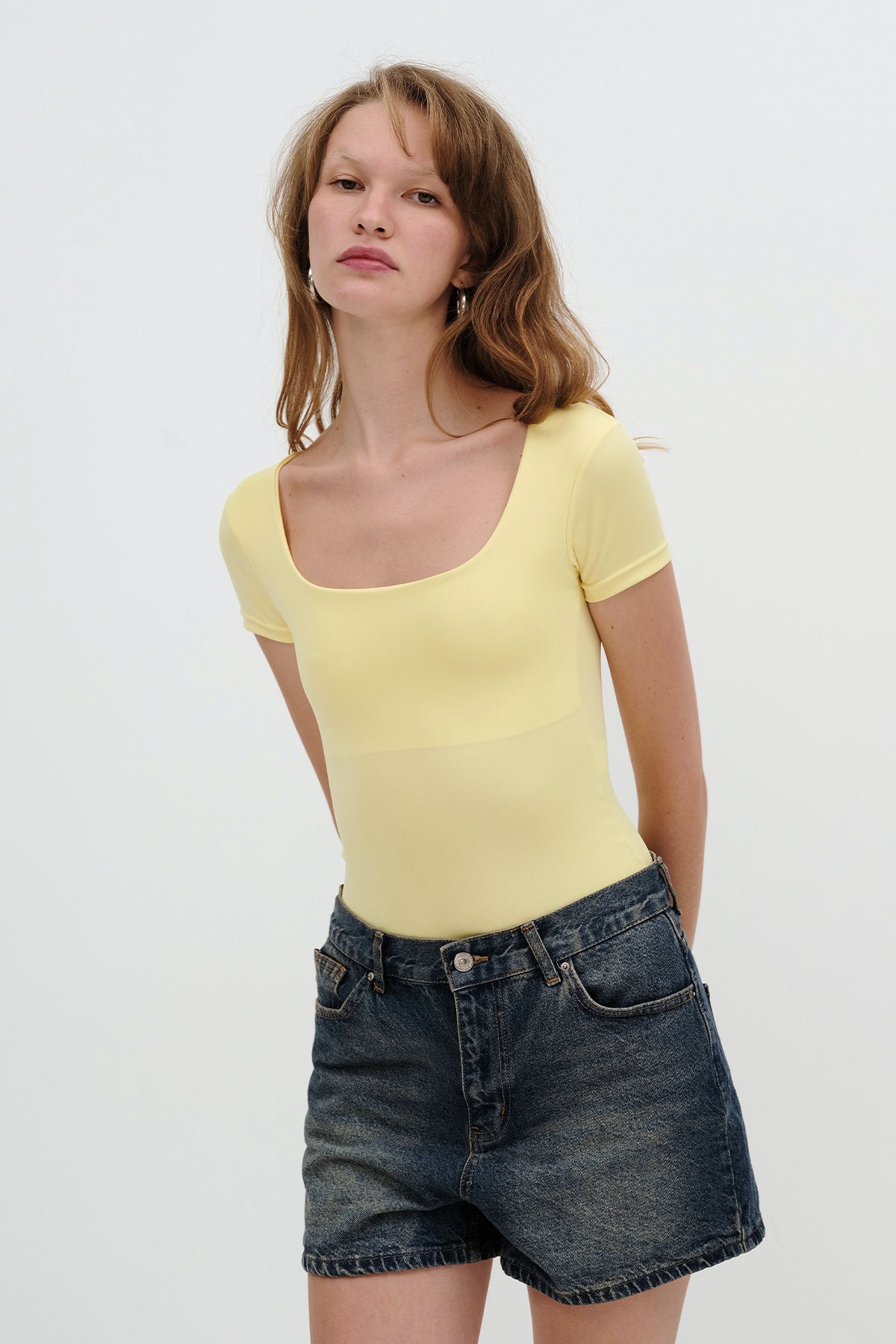 Yellow_Short-Sleeve-Bodysuit-addax